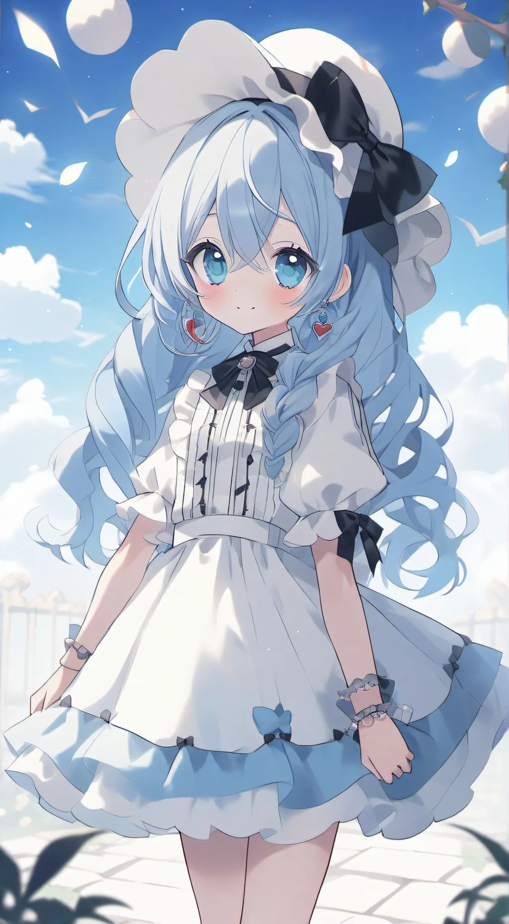 ai character: SMC×PVC background