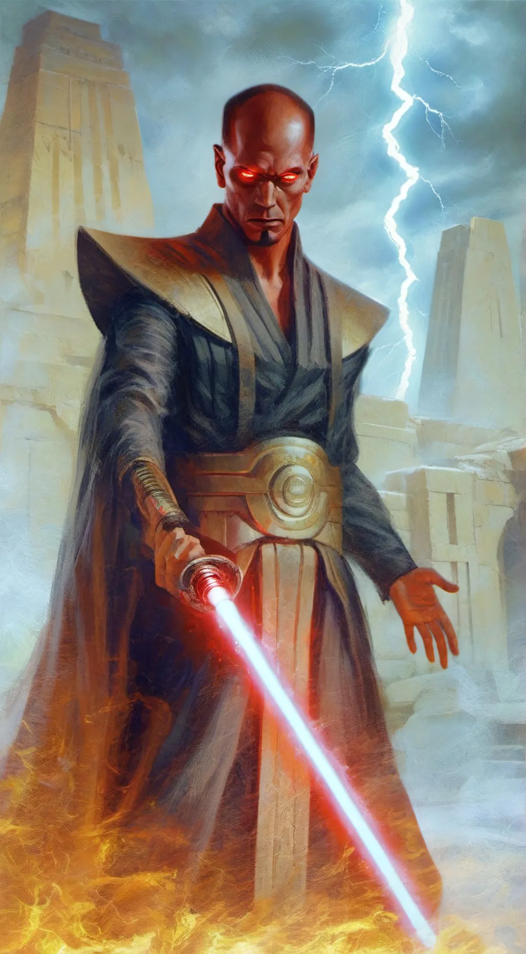 ai character: Darth Lustre background