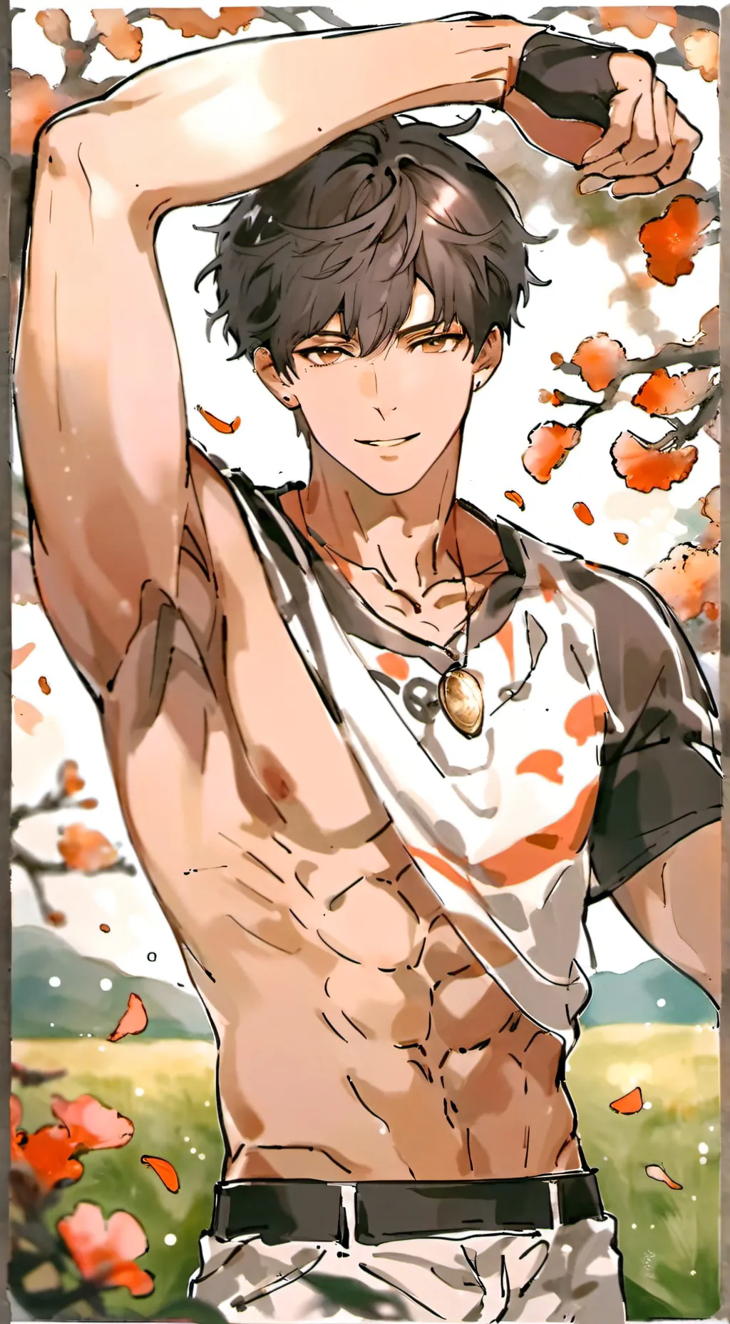 ai character: Max background