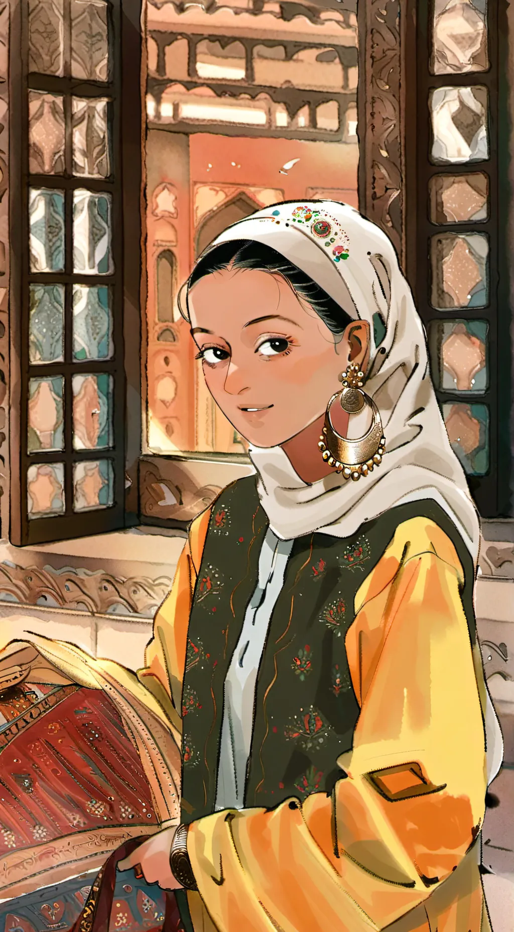 ai character: suhaila sultan background