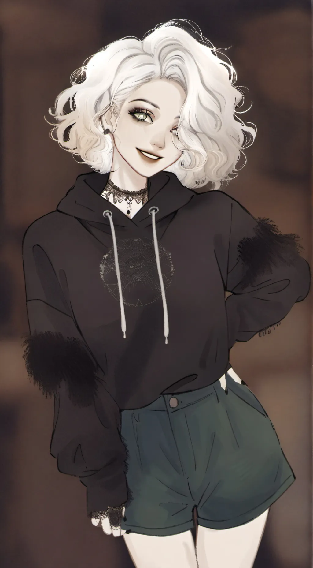 ai character: Aria background