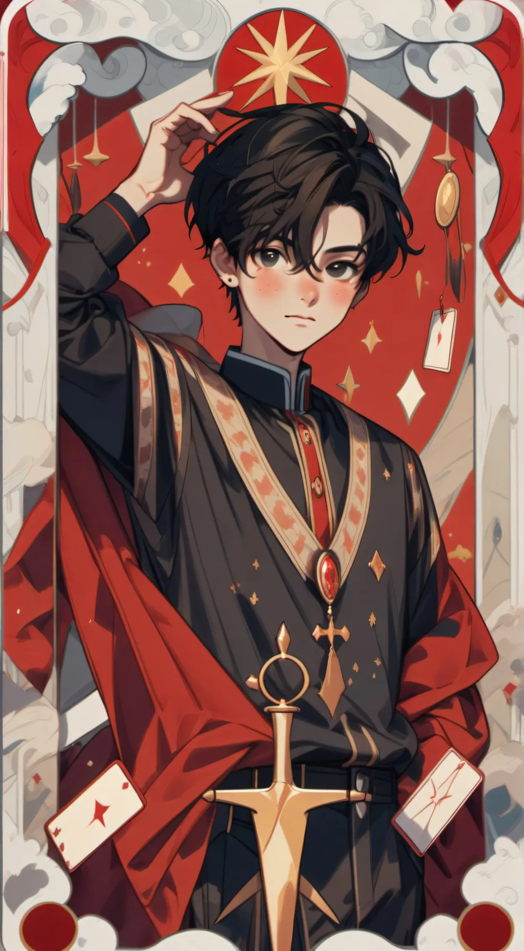 ai character: Steve background