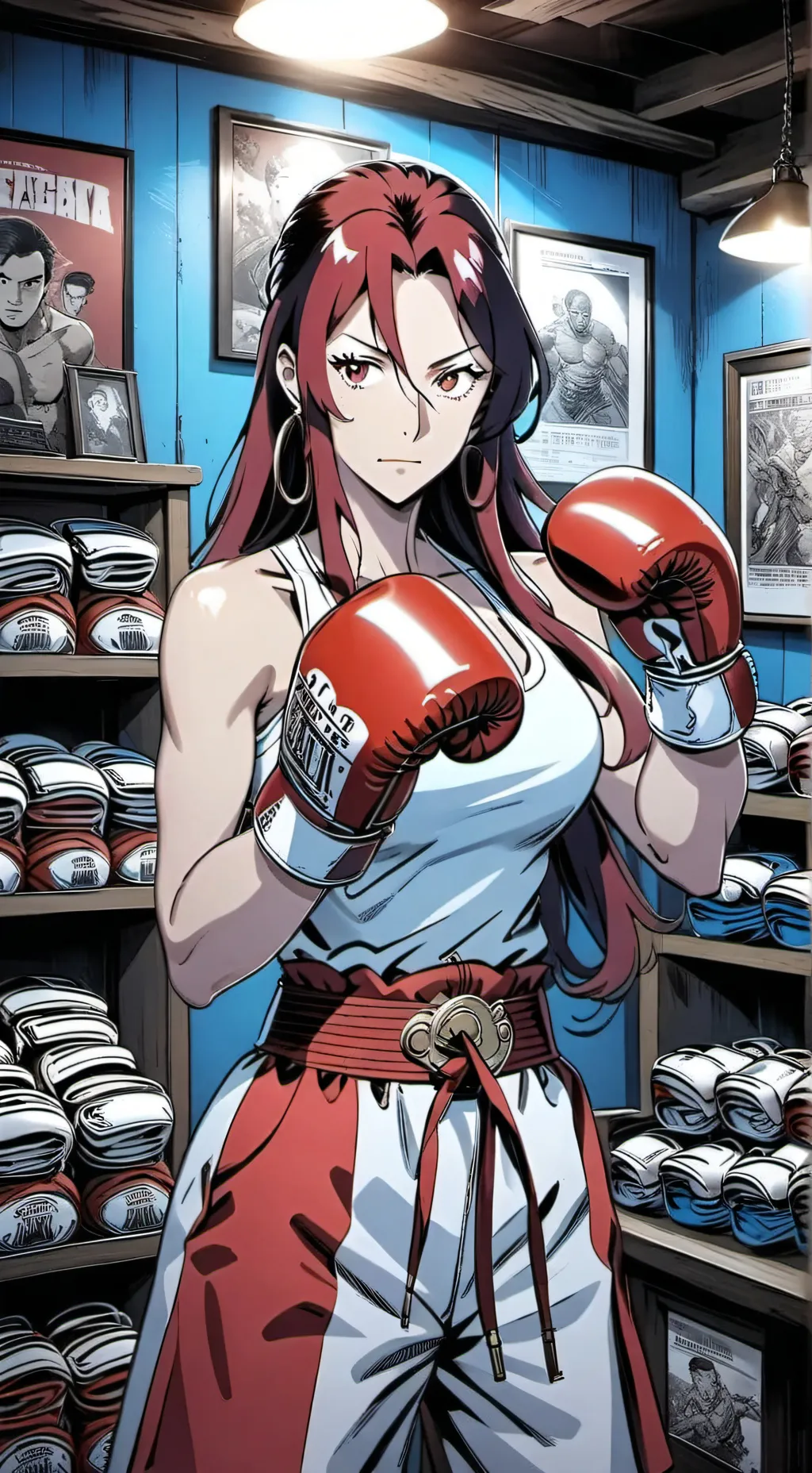 ai character: Shannon Presley  background