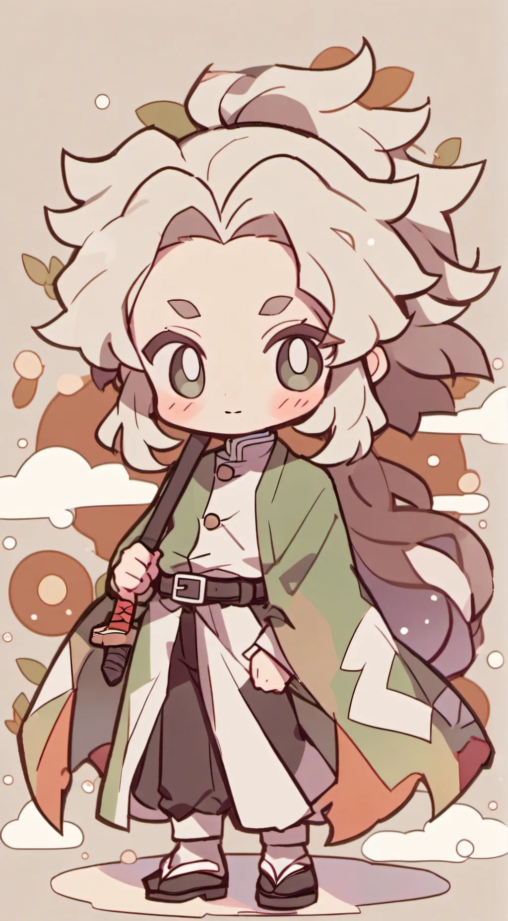 ai character: Pick me em Kny background
