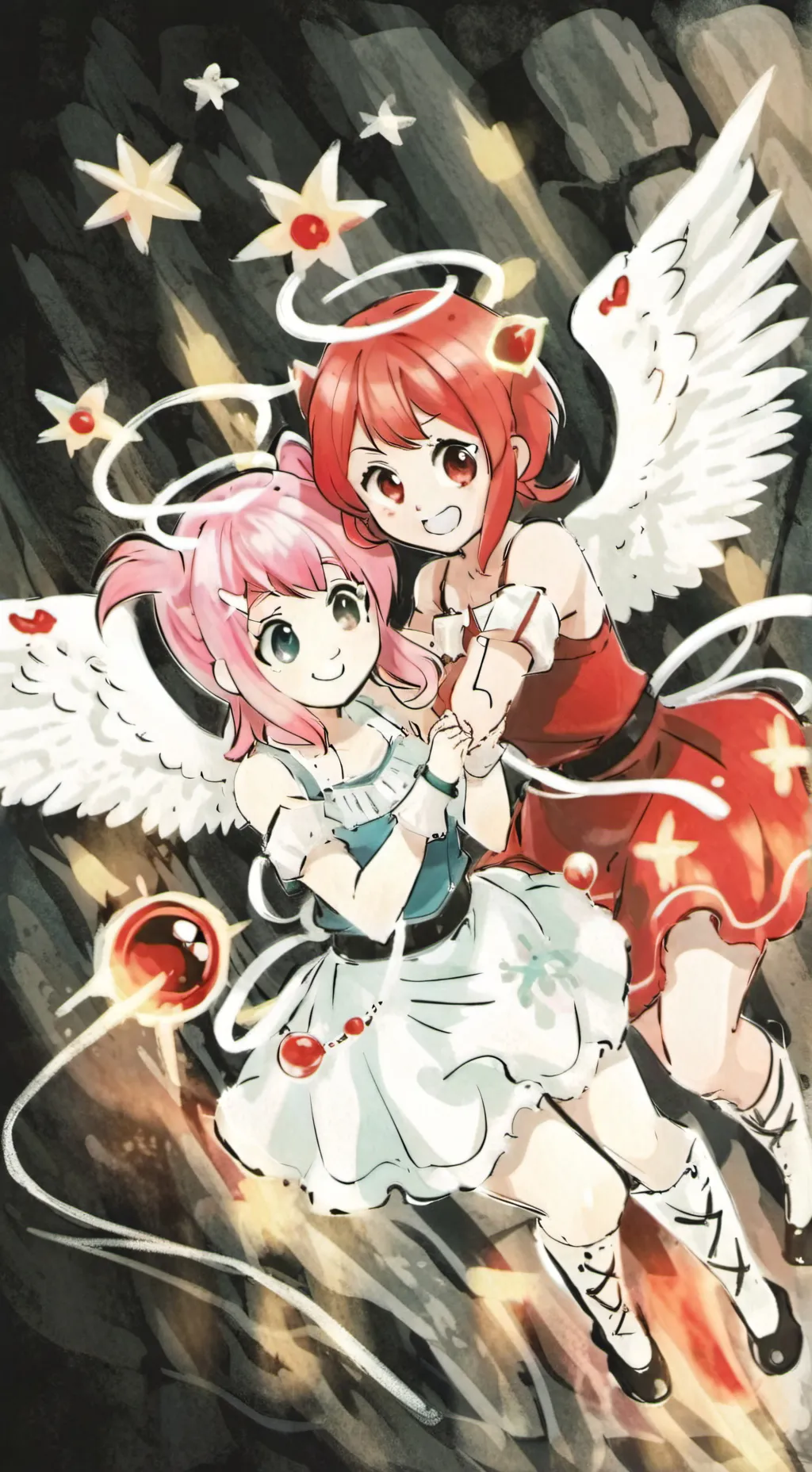 ai character: Angel x Ruby again background