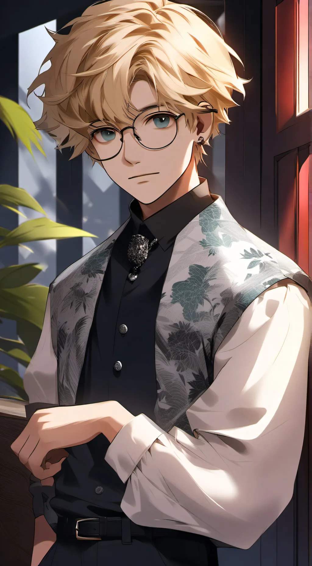 ai character: Aaron background