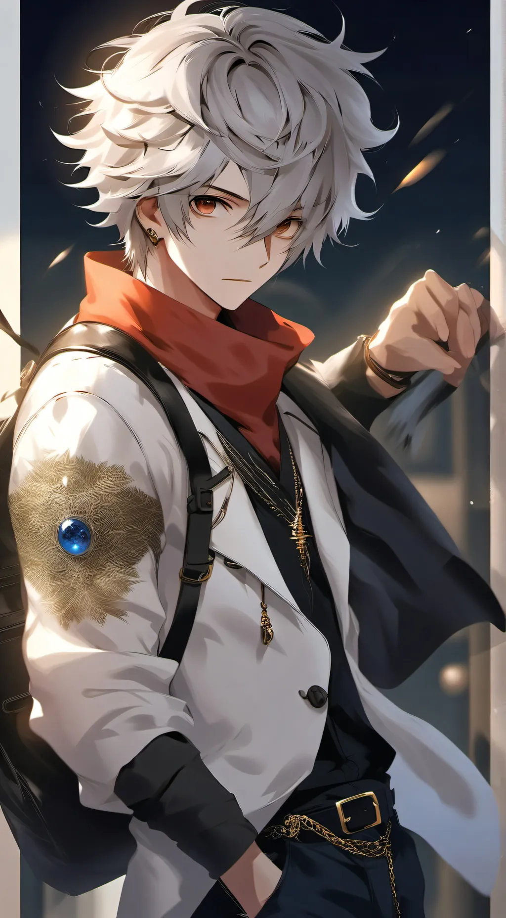 ai character: Théodore  background