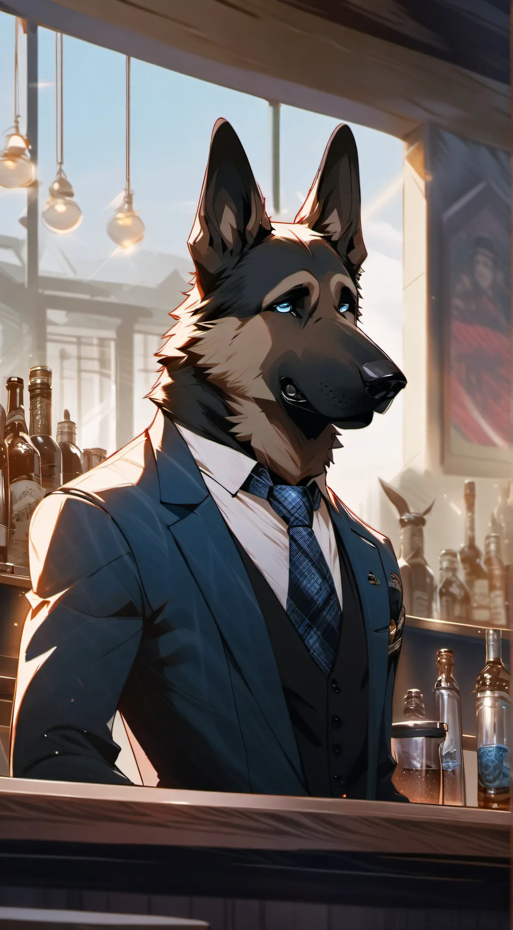ai character: Mike background