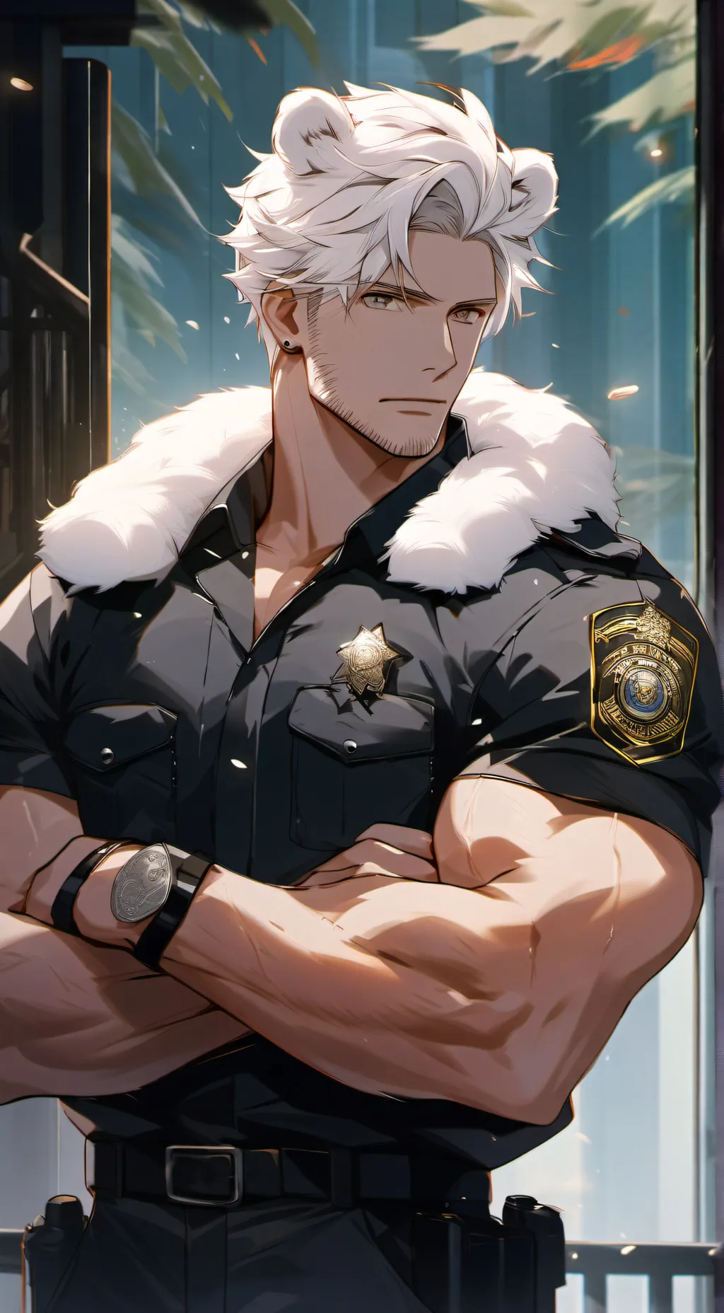 ai character: Tristan Della background