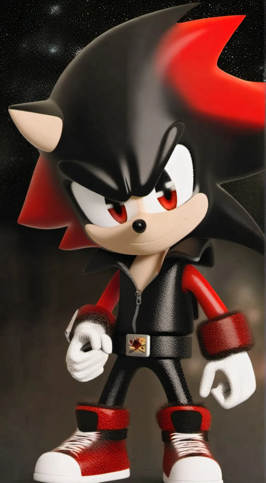 ai character: Shadow the Hedgehog background