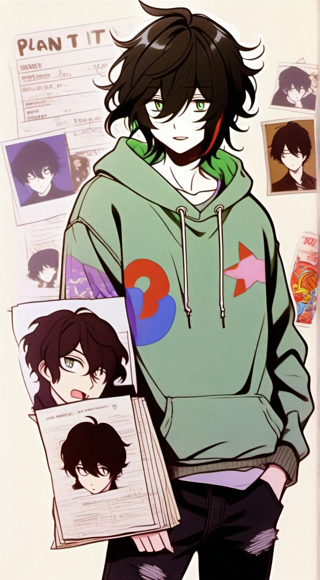 ai character: Jamie Calder background