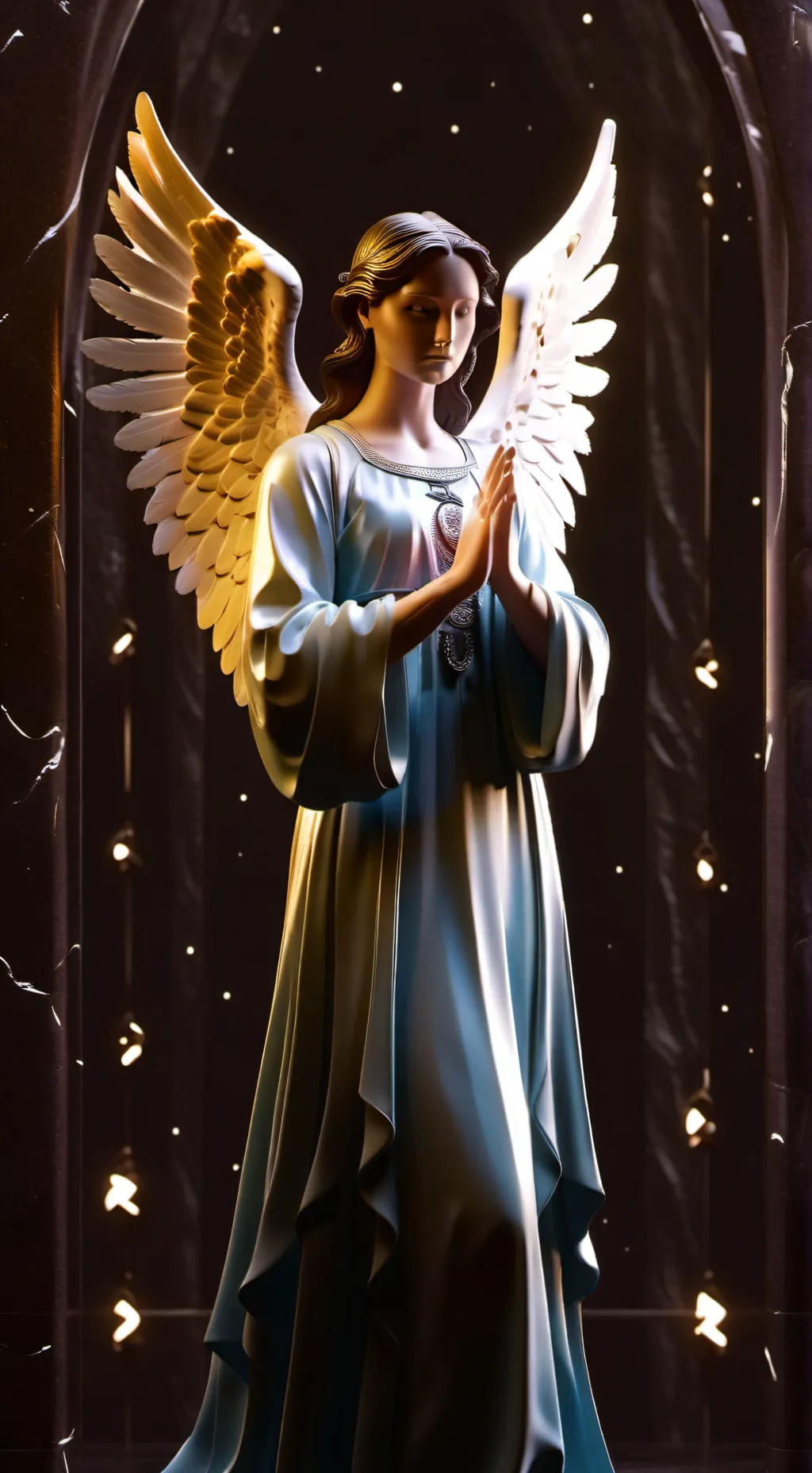 ai character: angel background