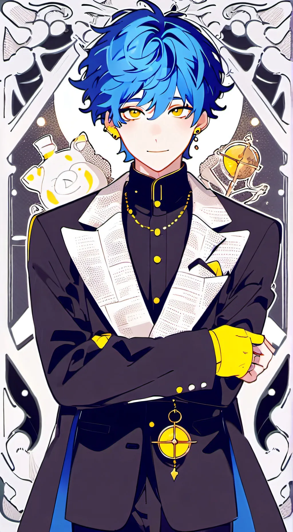 ai character: priest wally background
