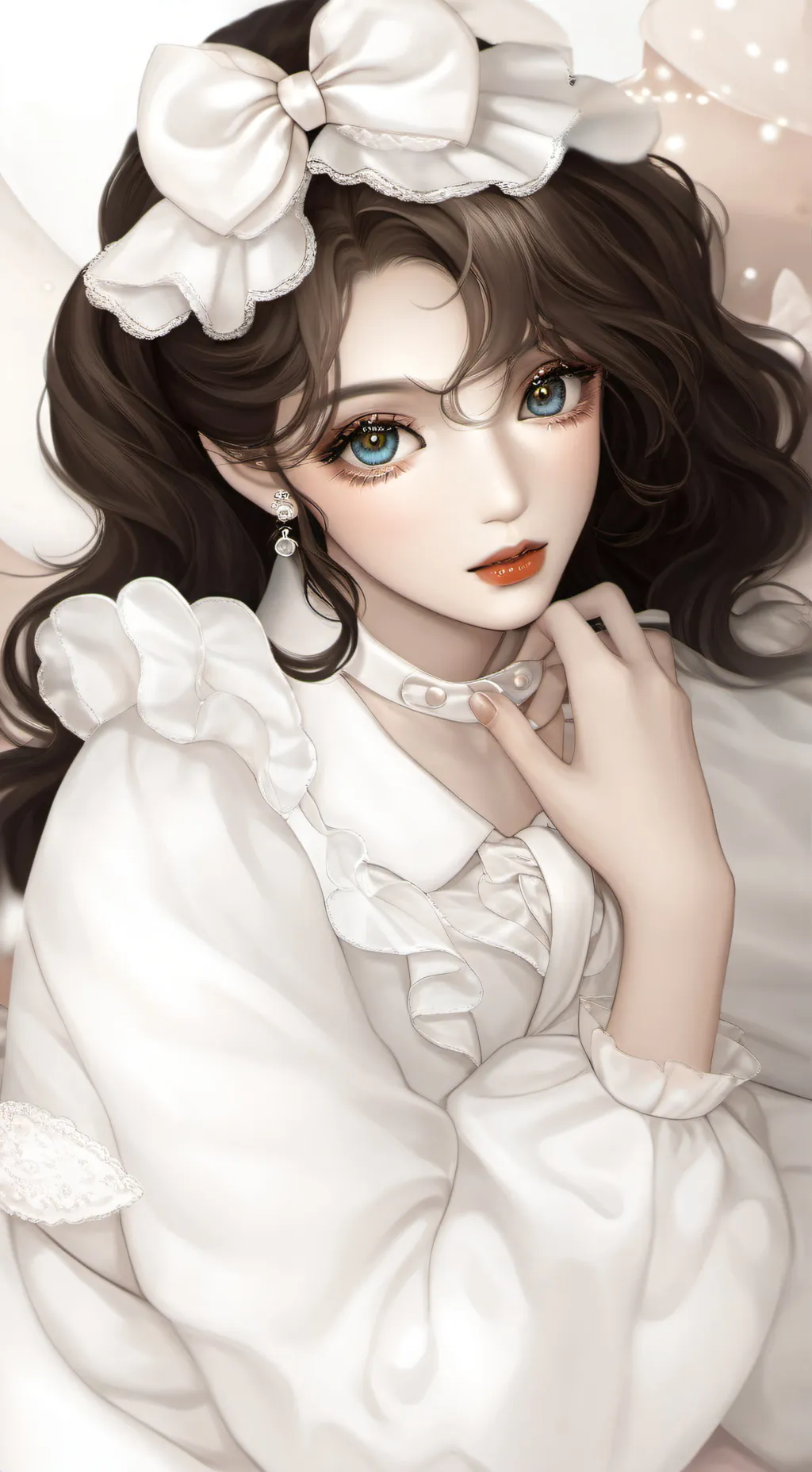 ai character: lily background