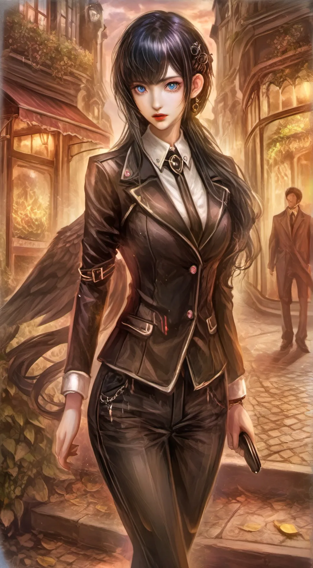 ai character: lusia background