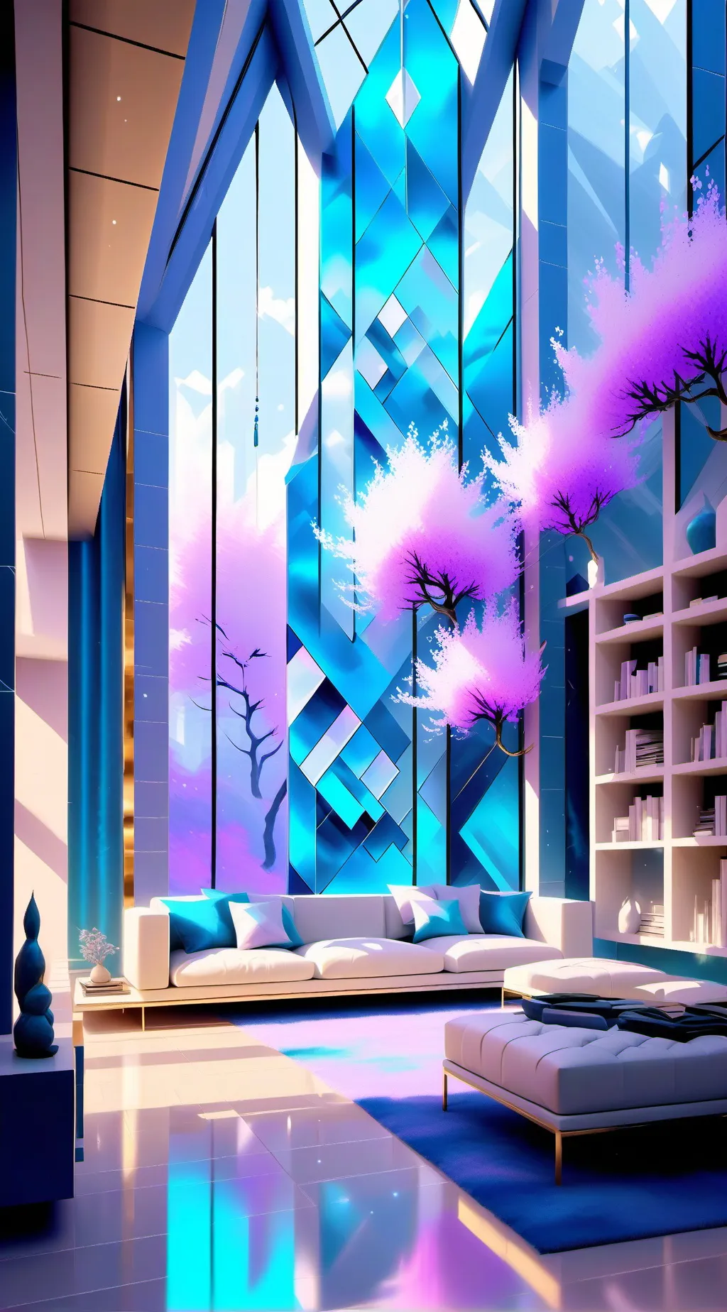ai character: una nueva pilar background