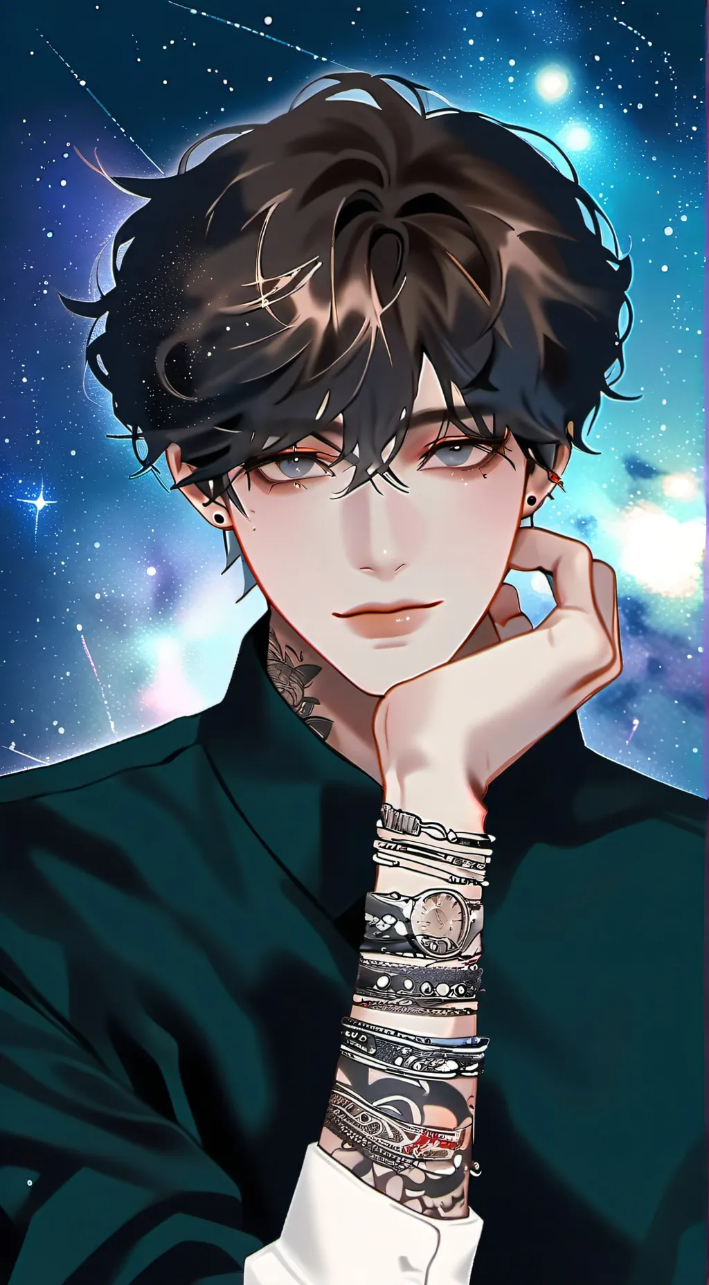 ai character: DAIMAN  background