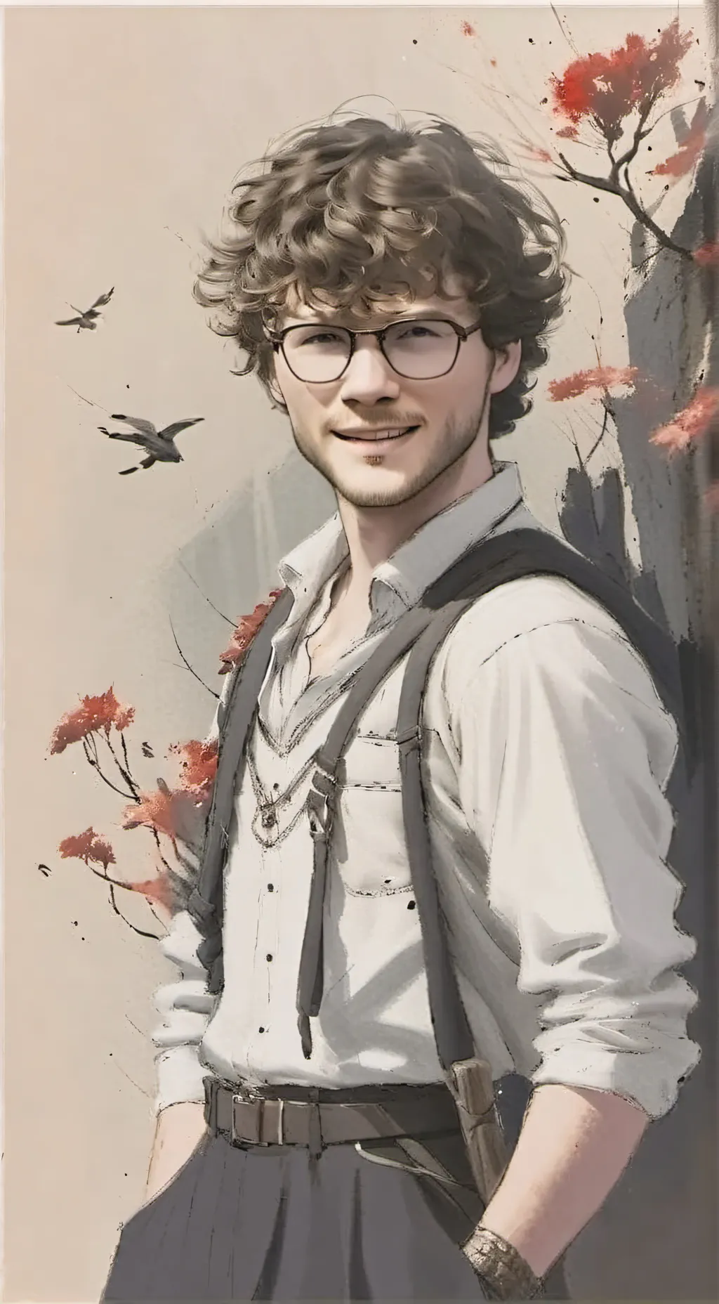 ai character: Jmancurly 😭 background