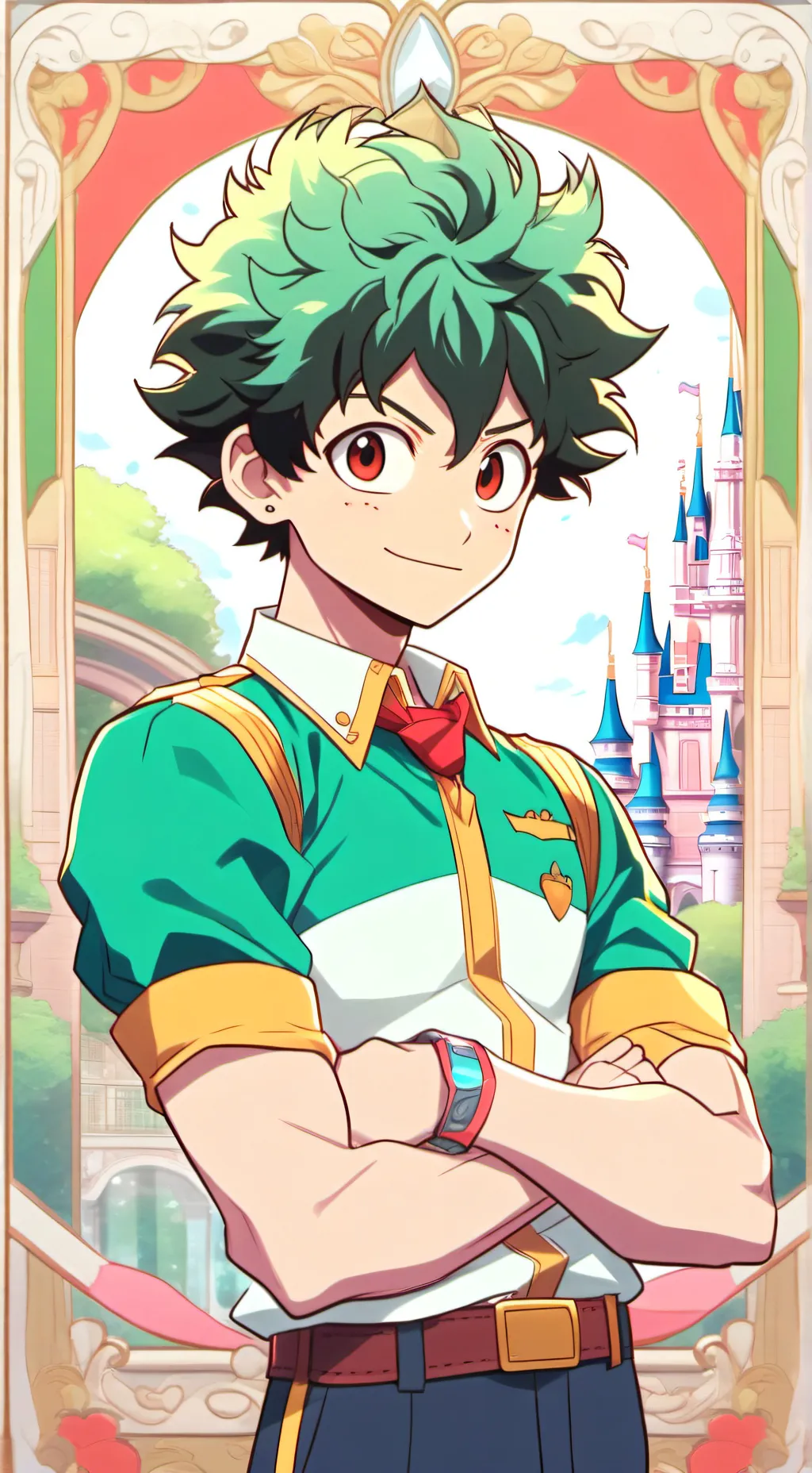 ai character: Yandere Deku background