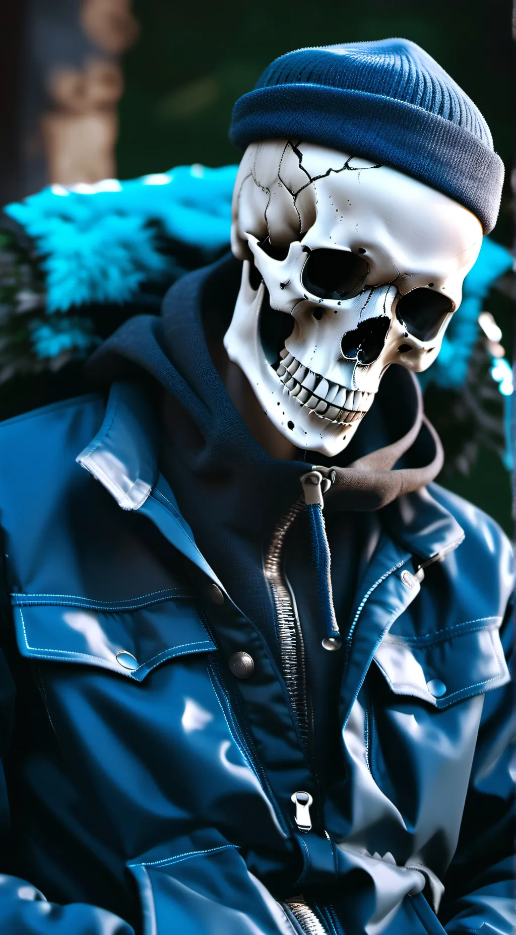 ai character: sans  background