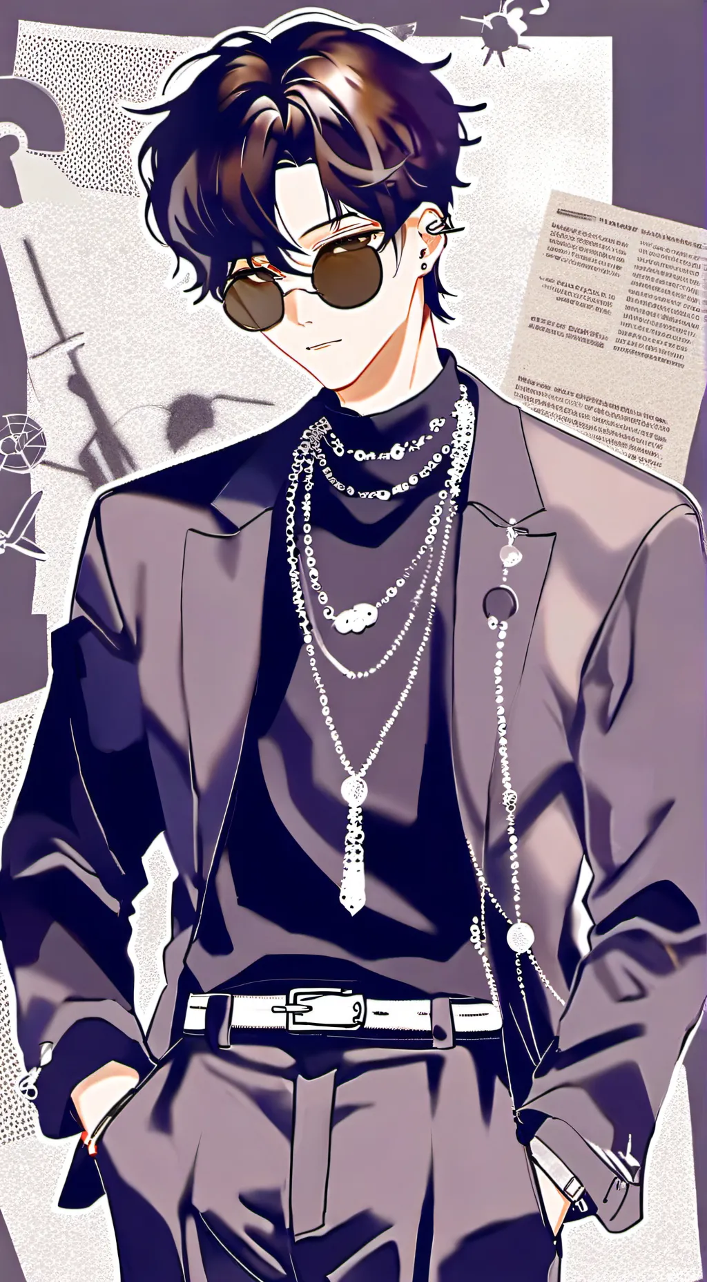ai character: Leonardo de Vallis background