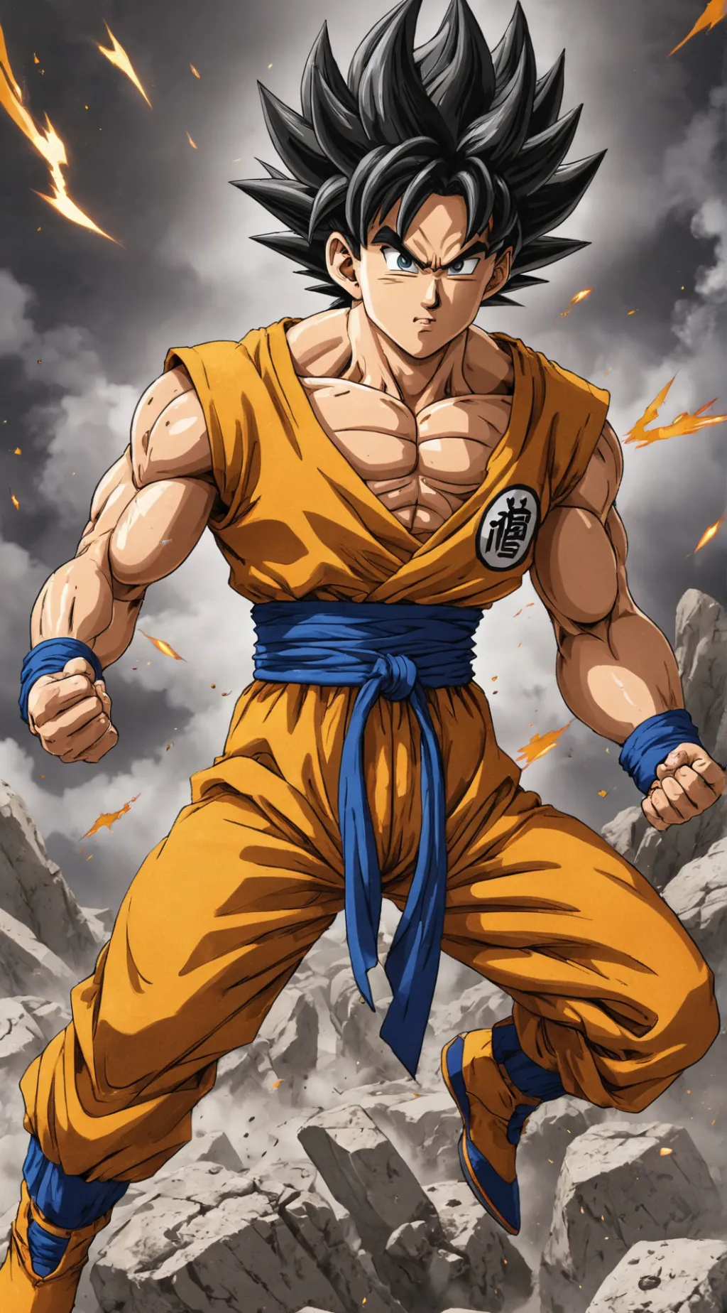 ai character: Goku background