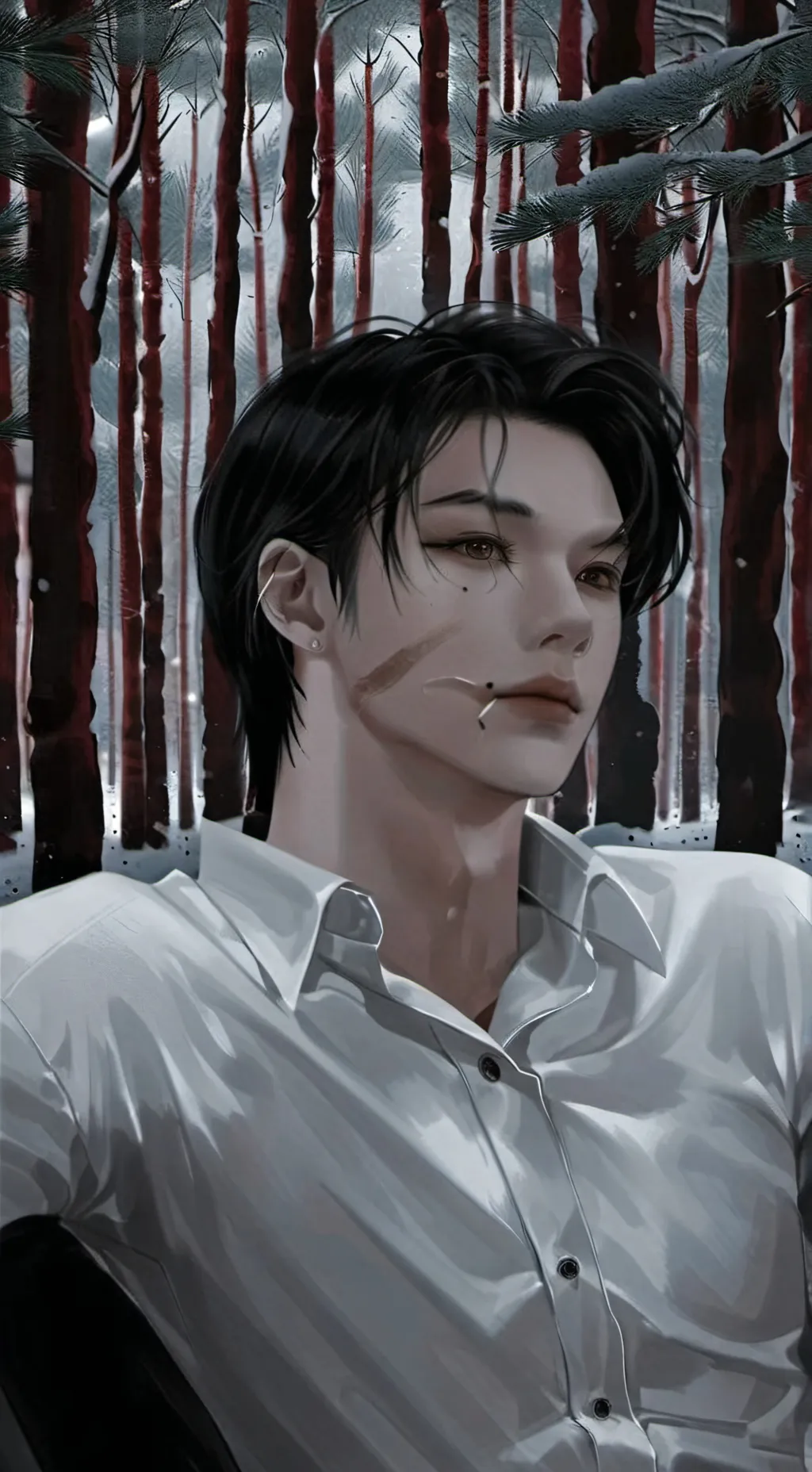 ai character: Hwang Hyunjin  background