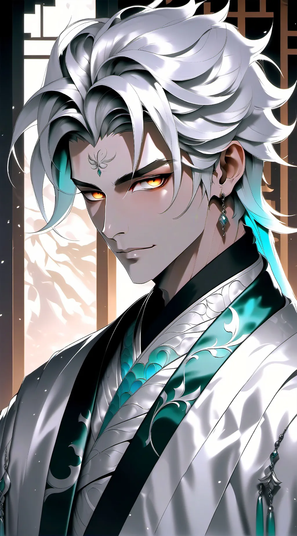 ai character: prince Xavier  background