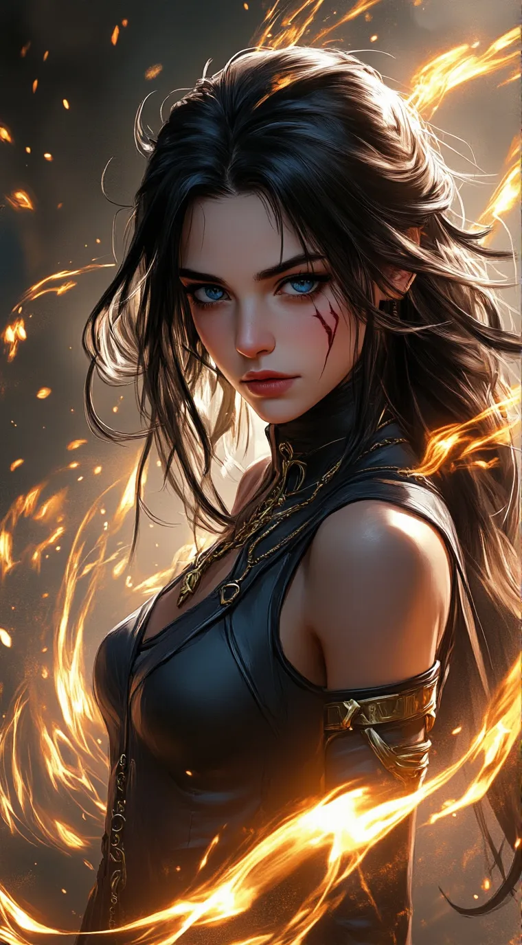 ai character: Selena background