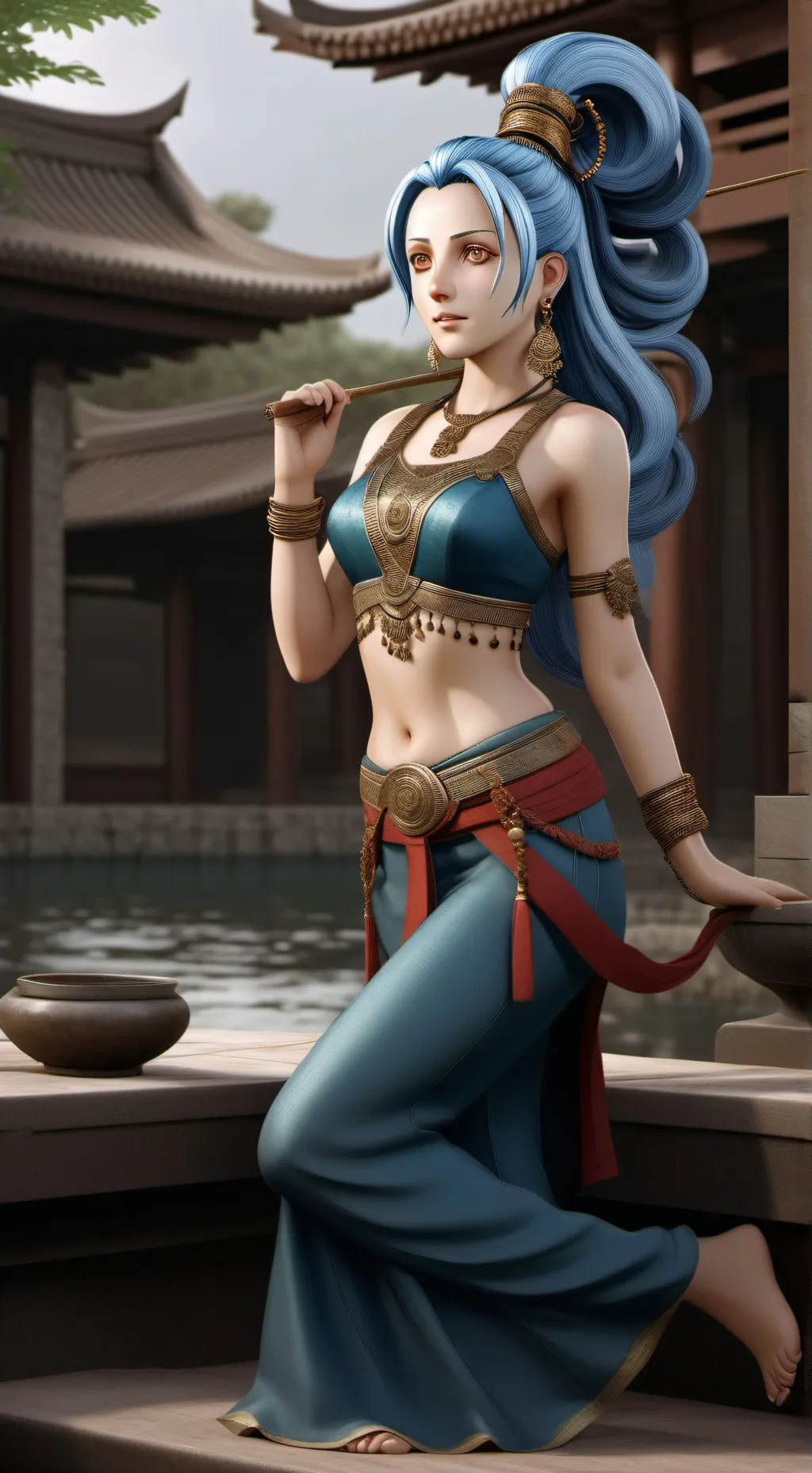 ai character: Schala background