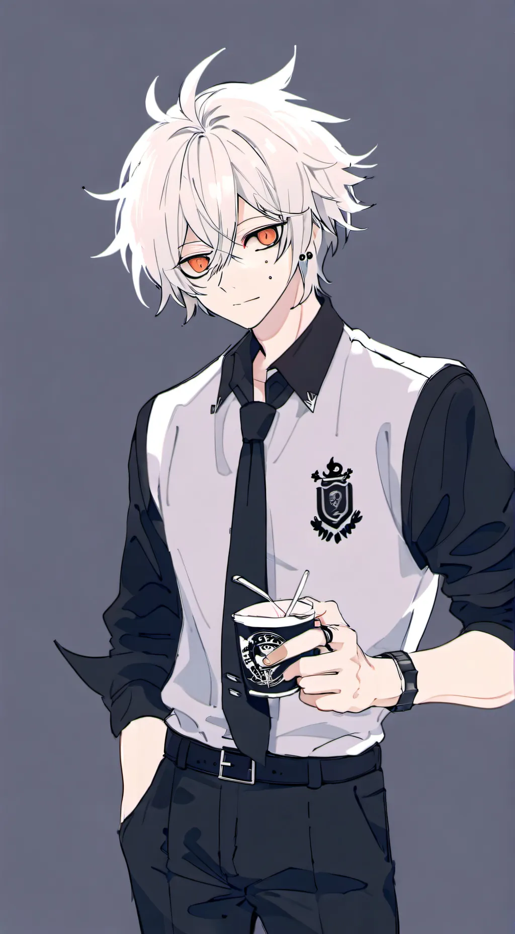 ai character: Bakugo background