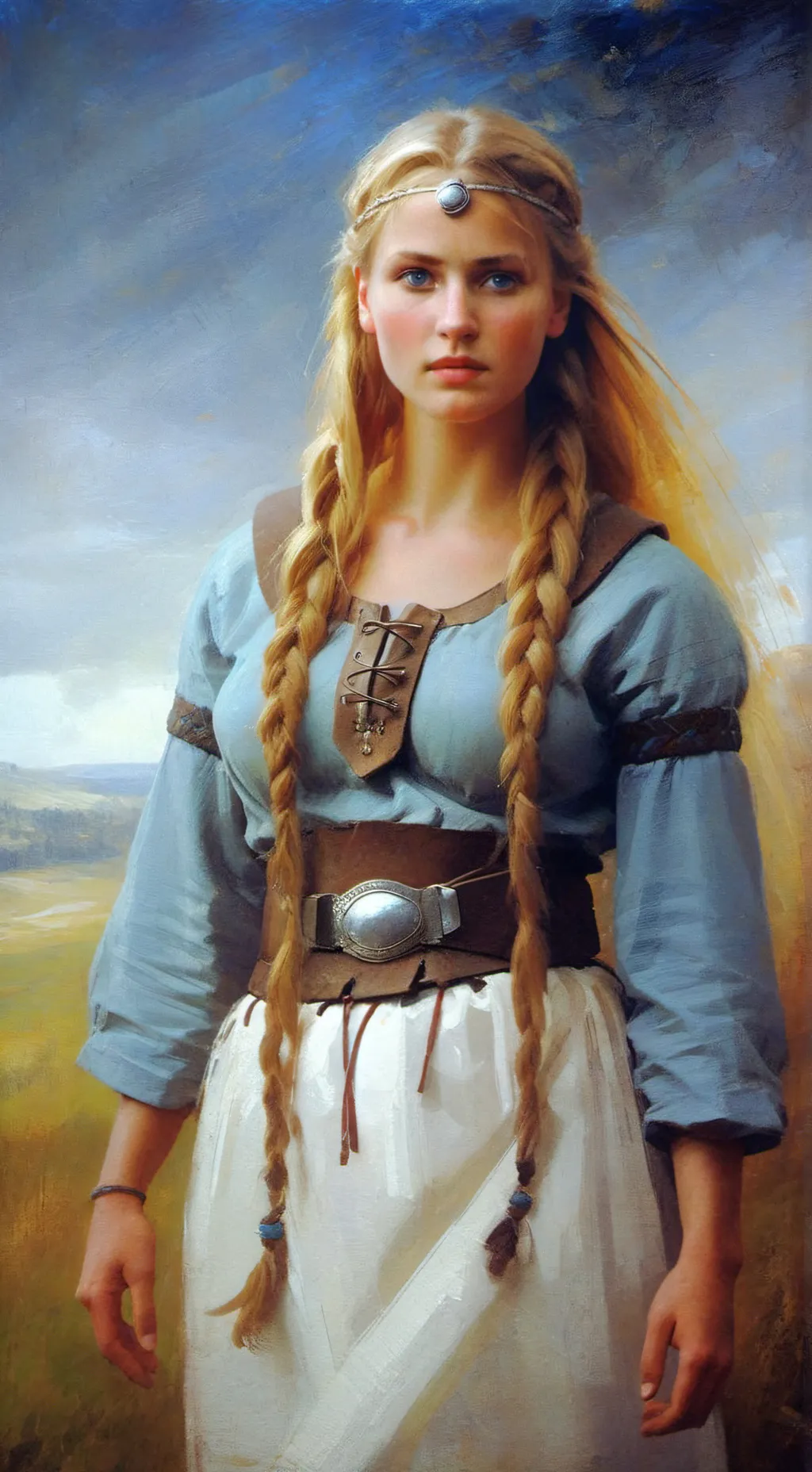 ai character: Hildegard background