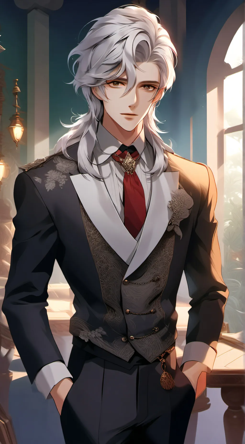 ai character: Lucas background