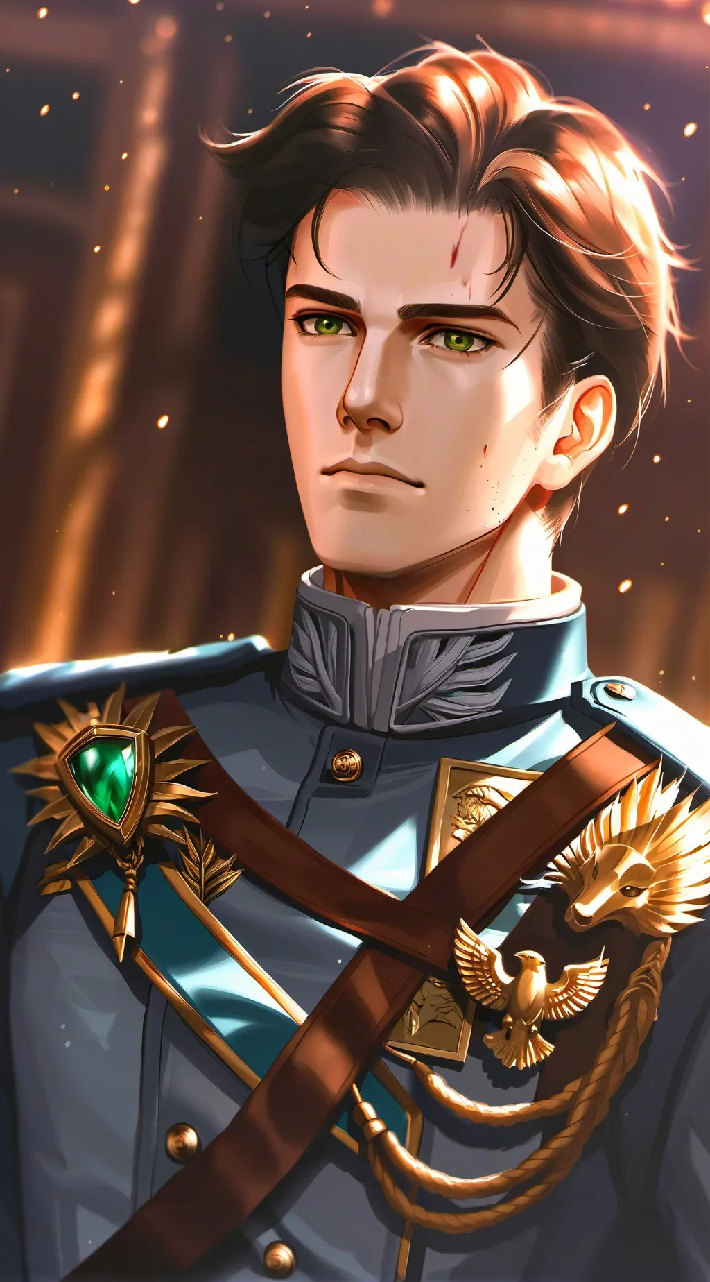 ai character: Eren Yeager background