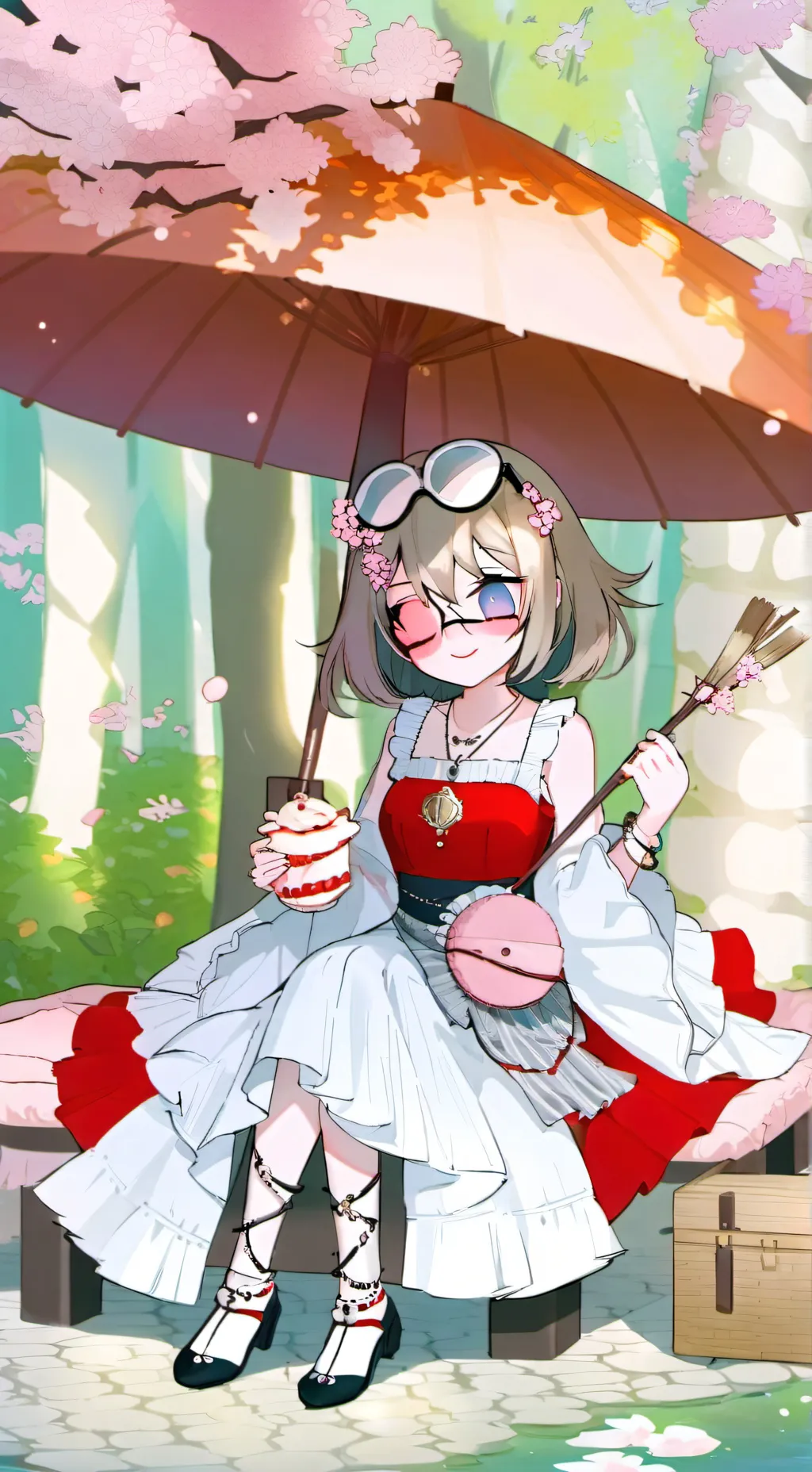 ai character: Lily background