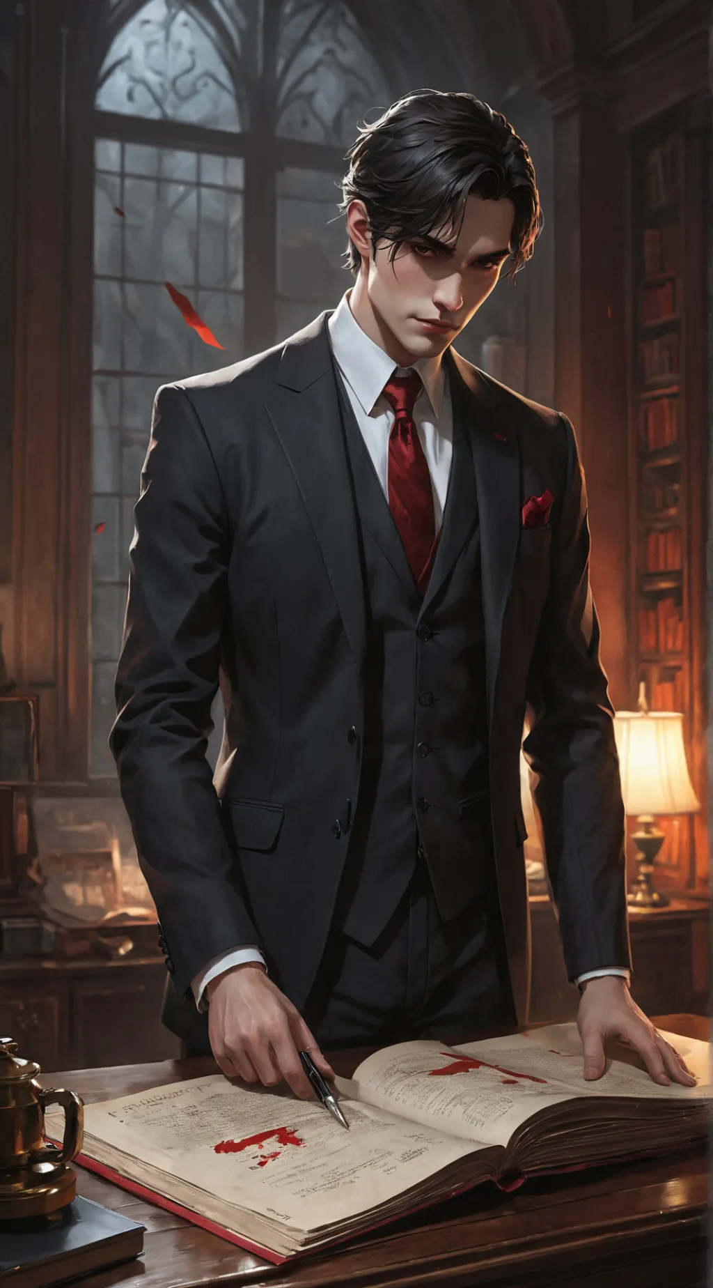 ai character: Andrew background