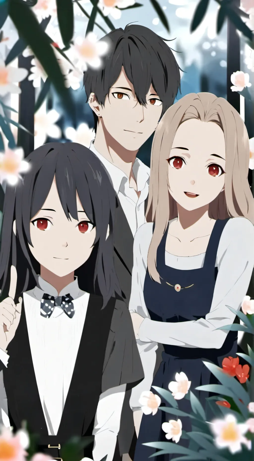ai character: Tina e Lucas background