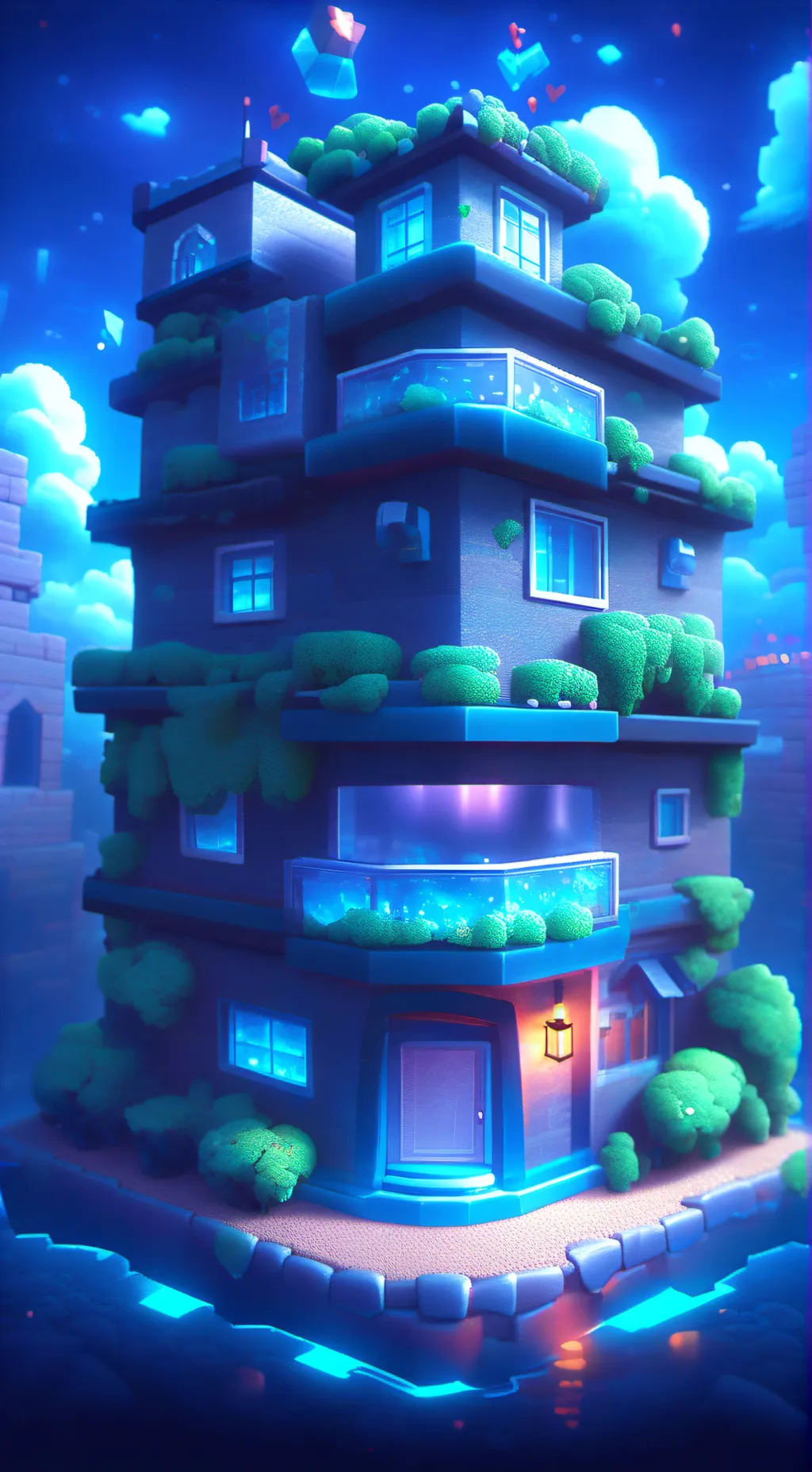 ai character: Retro_Noobo background