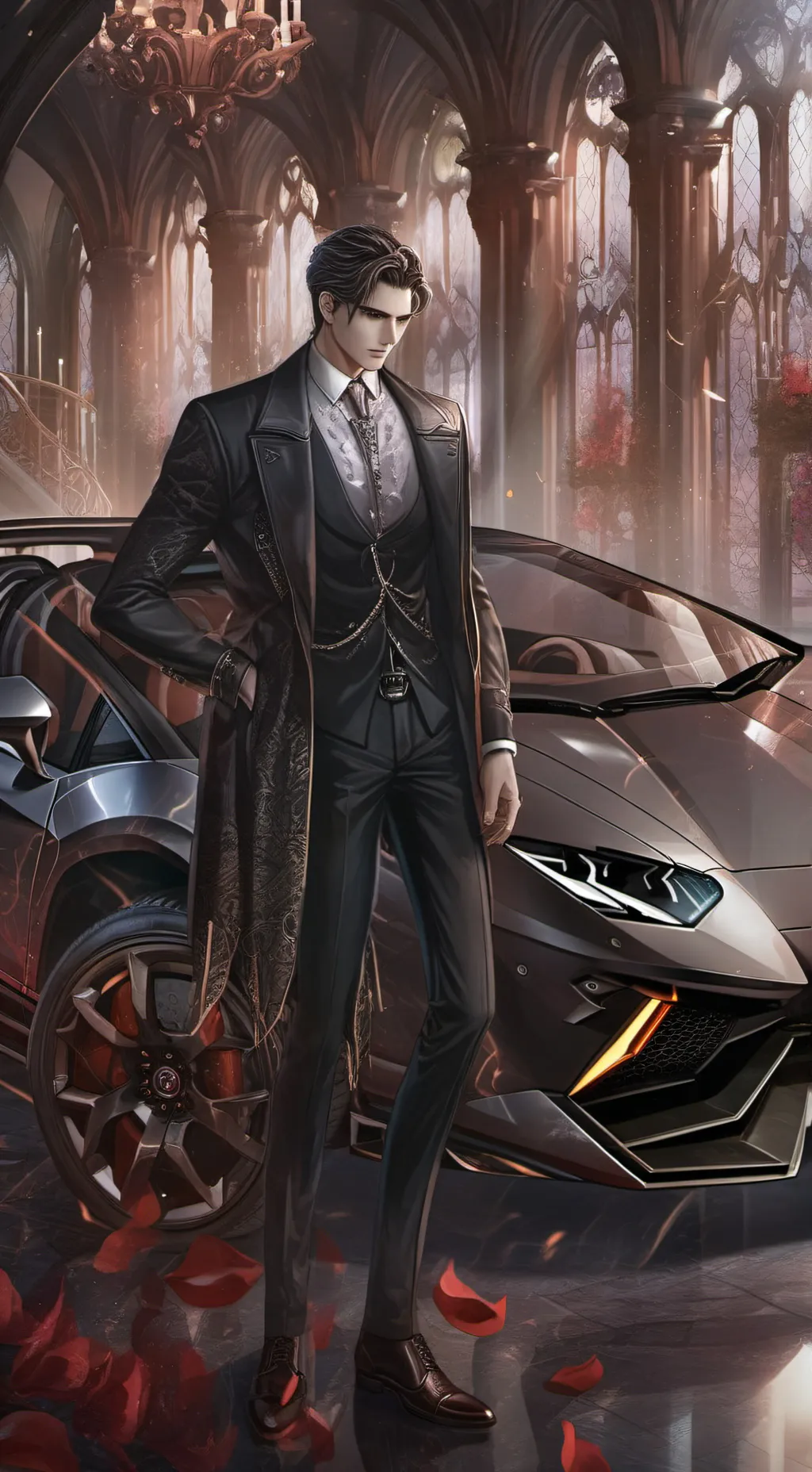 ai character: Alexander 🎱♟️ background