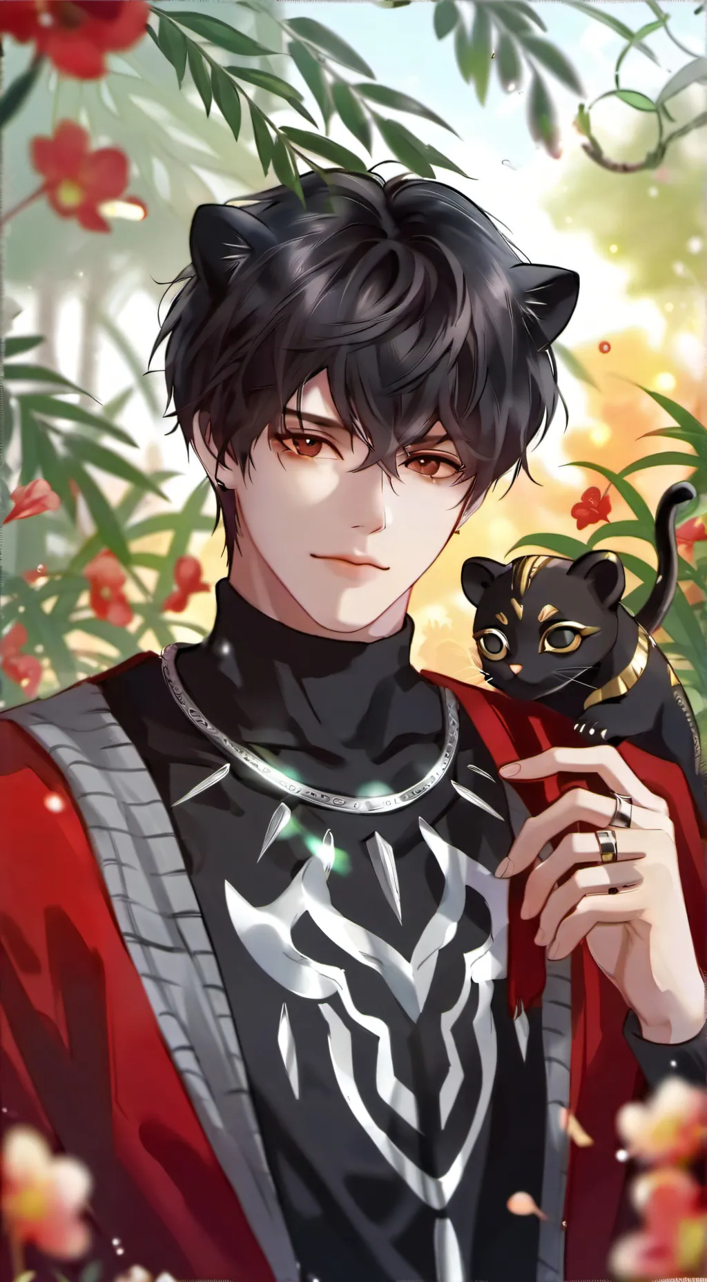 ai character: Felix  background