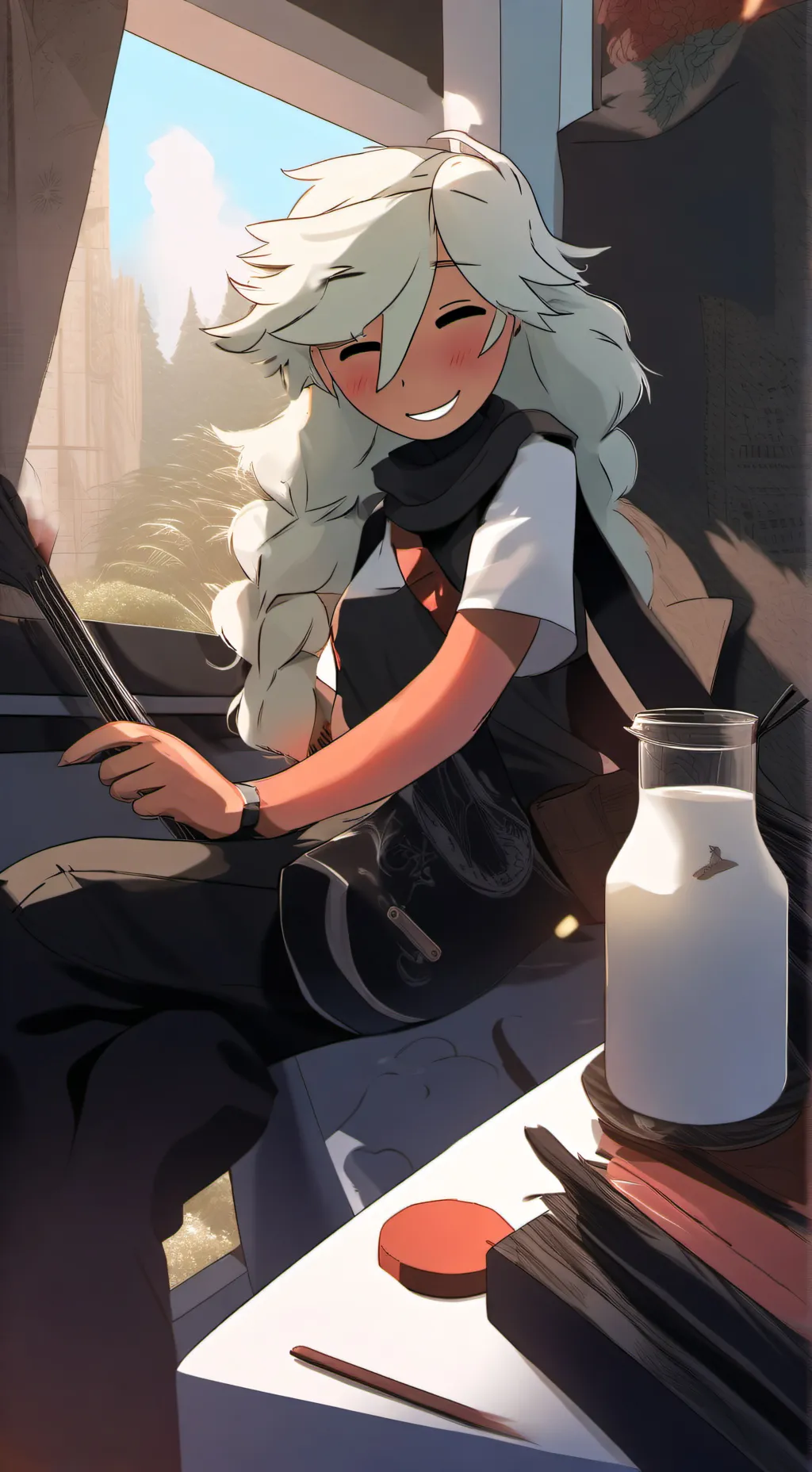 ai character: twisted sprout  background