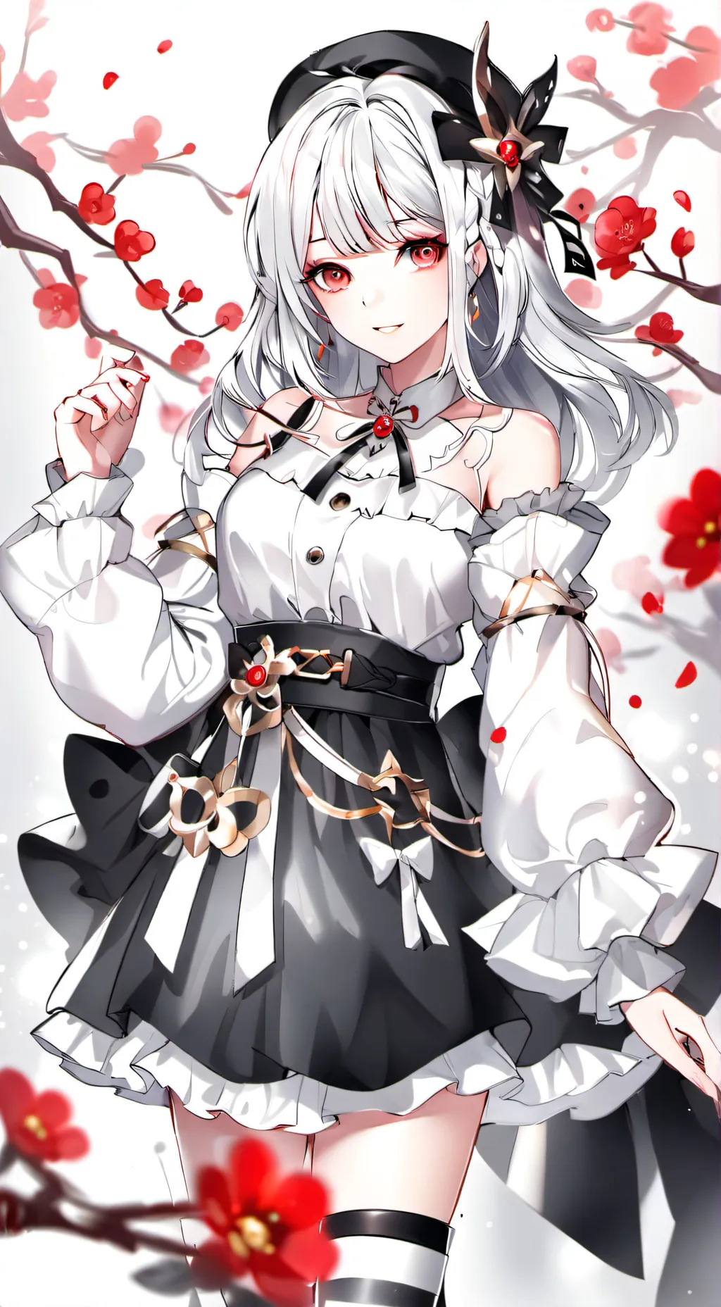ai character: Queen. background