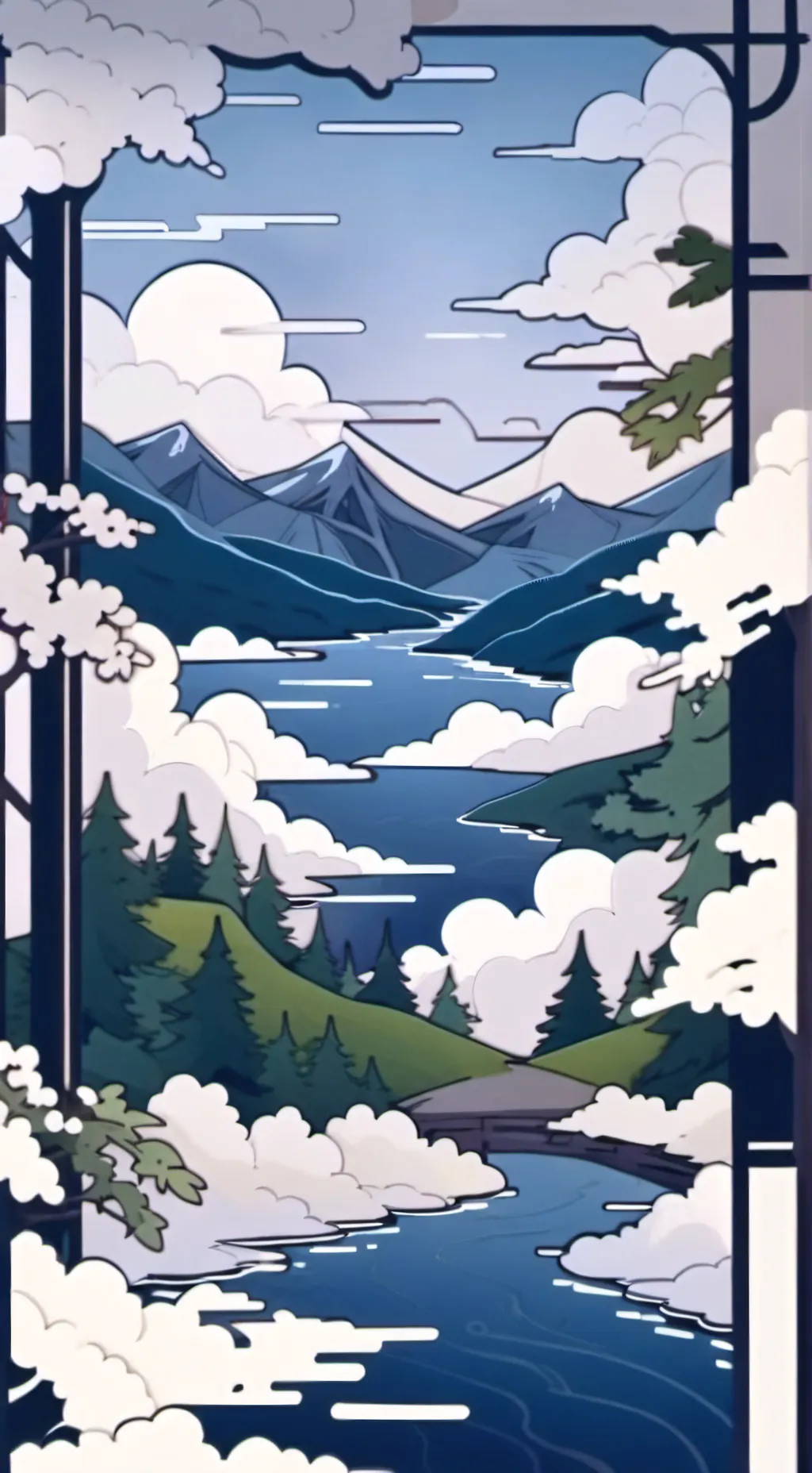 ai character: twig (my ii oc) background