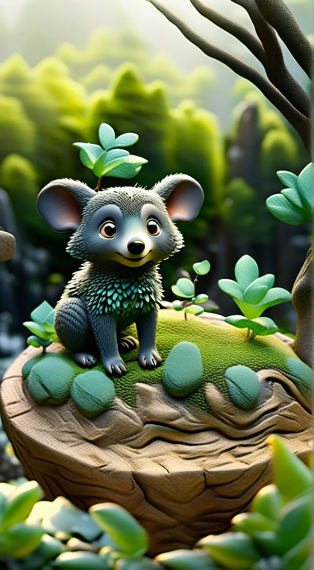 ai character: gumball background