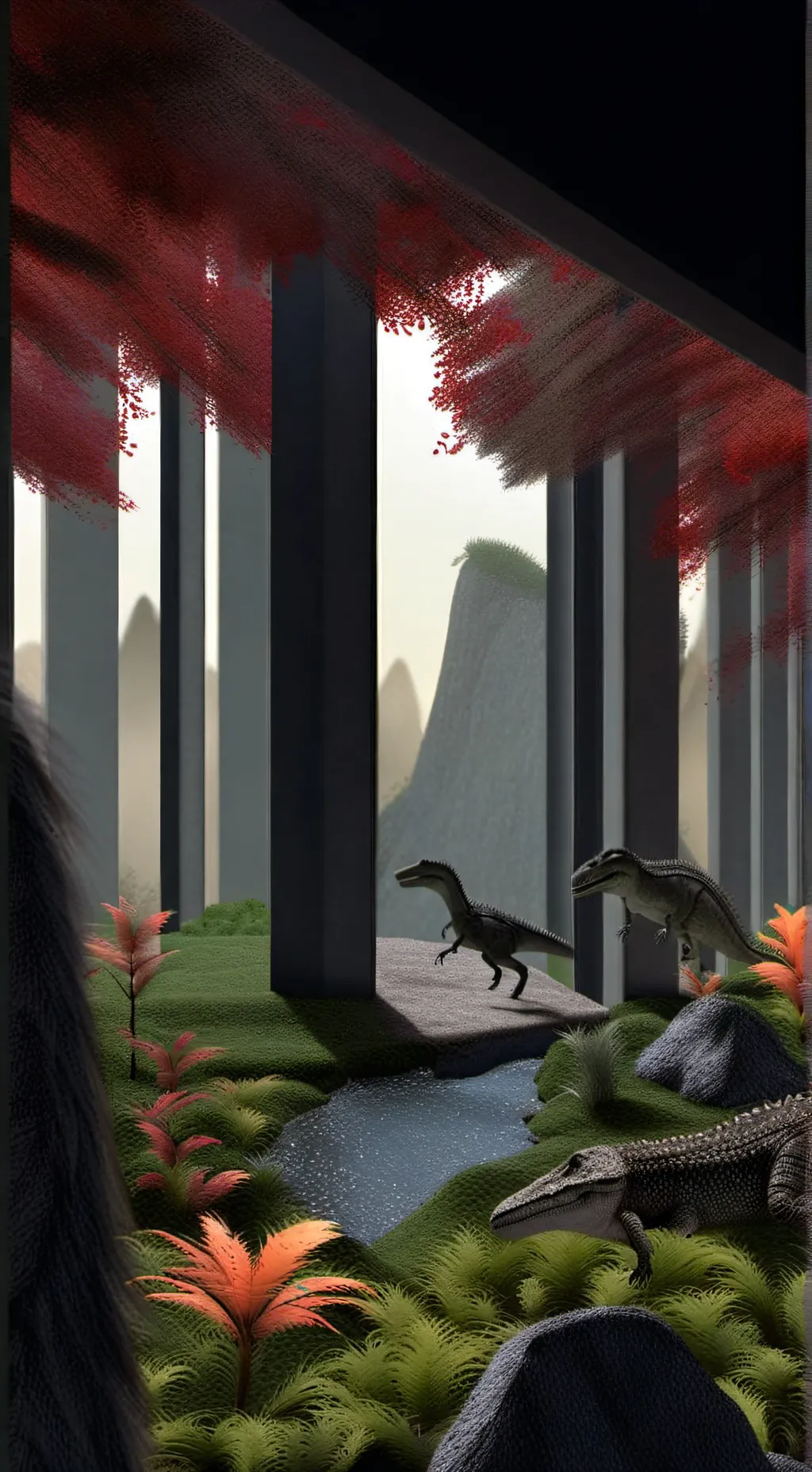 ai character: Isla tacaño background