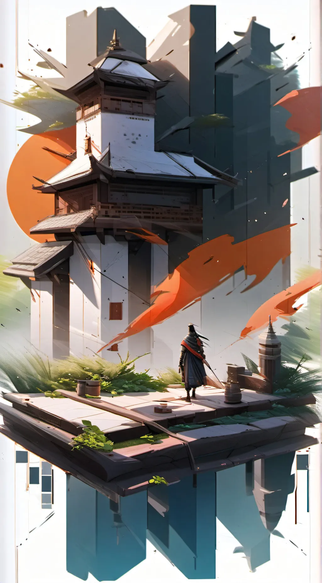 ai character: Blue lock background