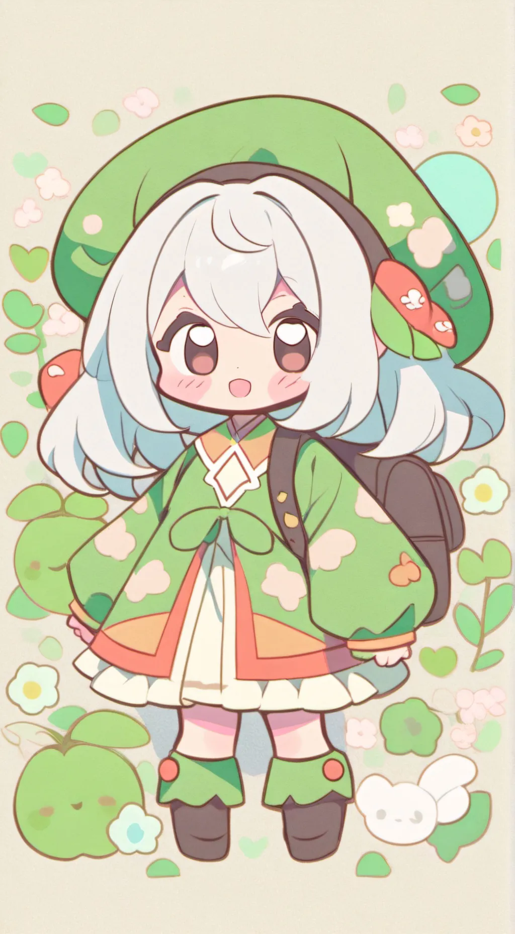 ai character: Meonima background
