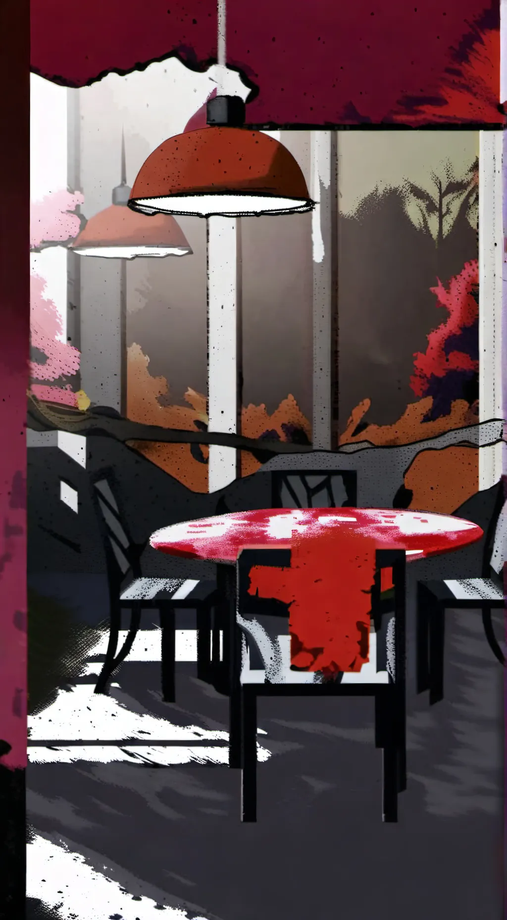 ai character: tadc  background