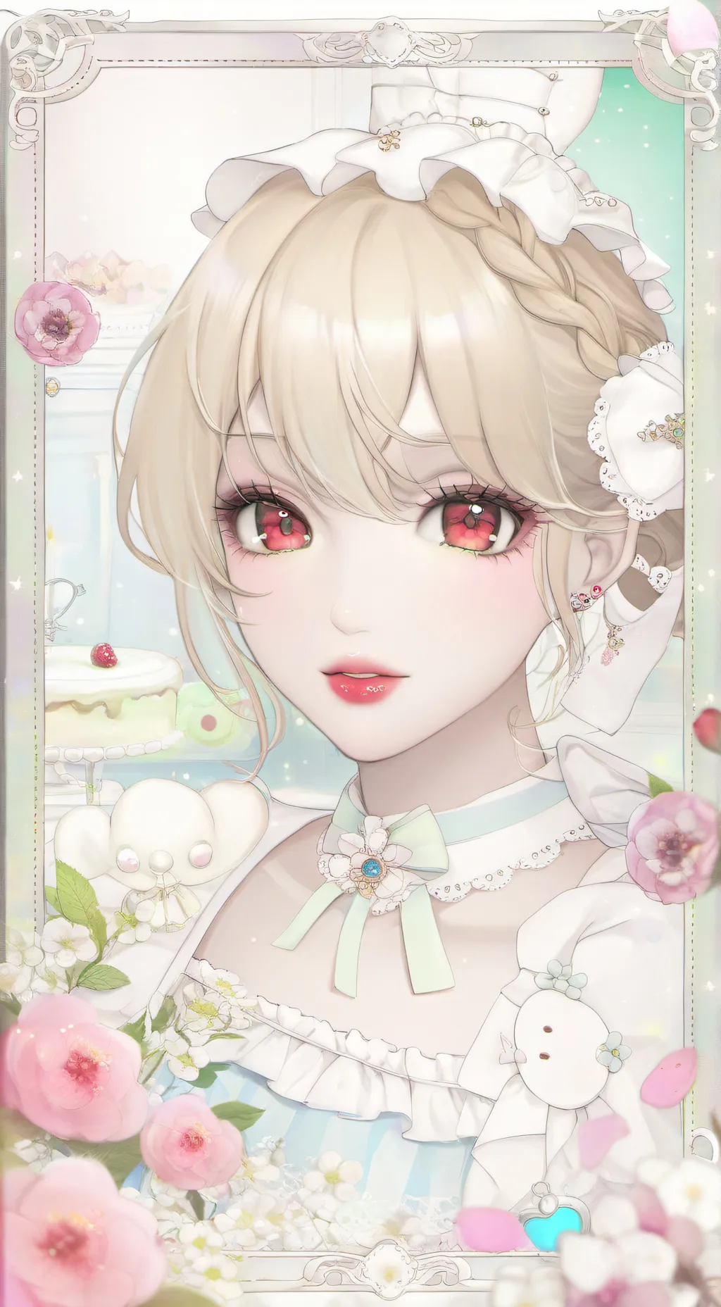 ai character: bakugos sister  background