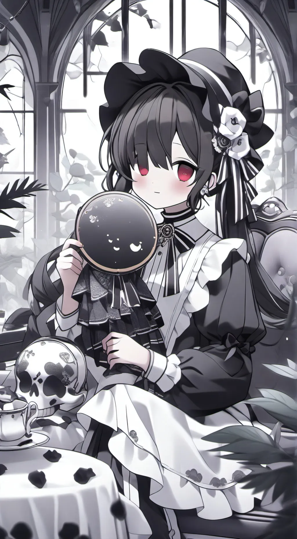 ai character: Double Fedora!!! background